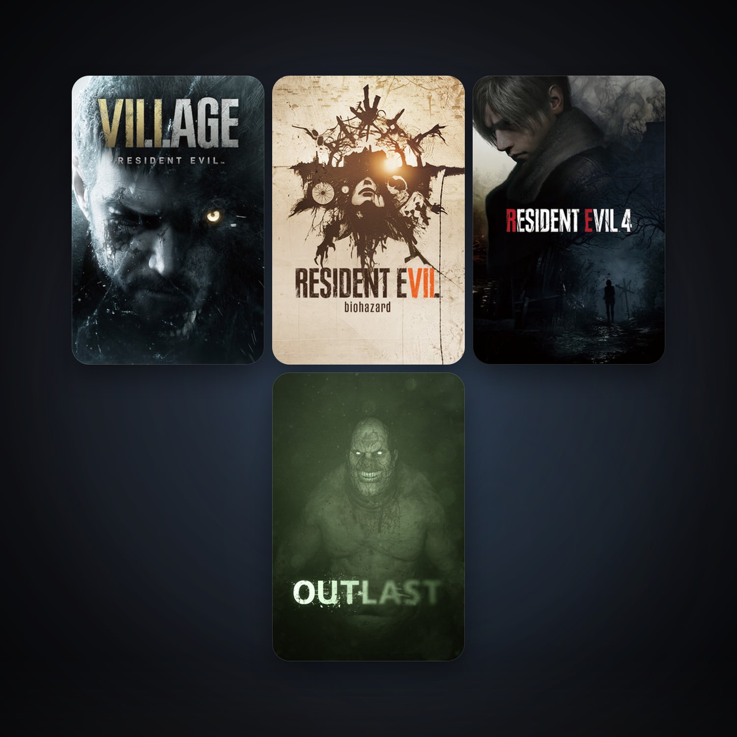 Outlast + Outlast 2, 5 games, clean — HabibiAccounts