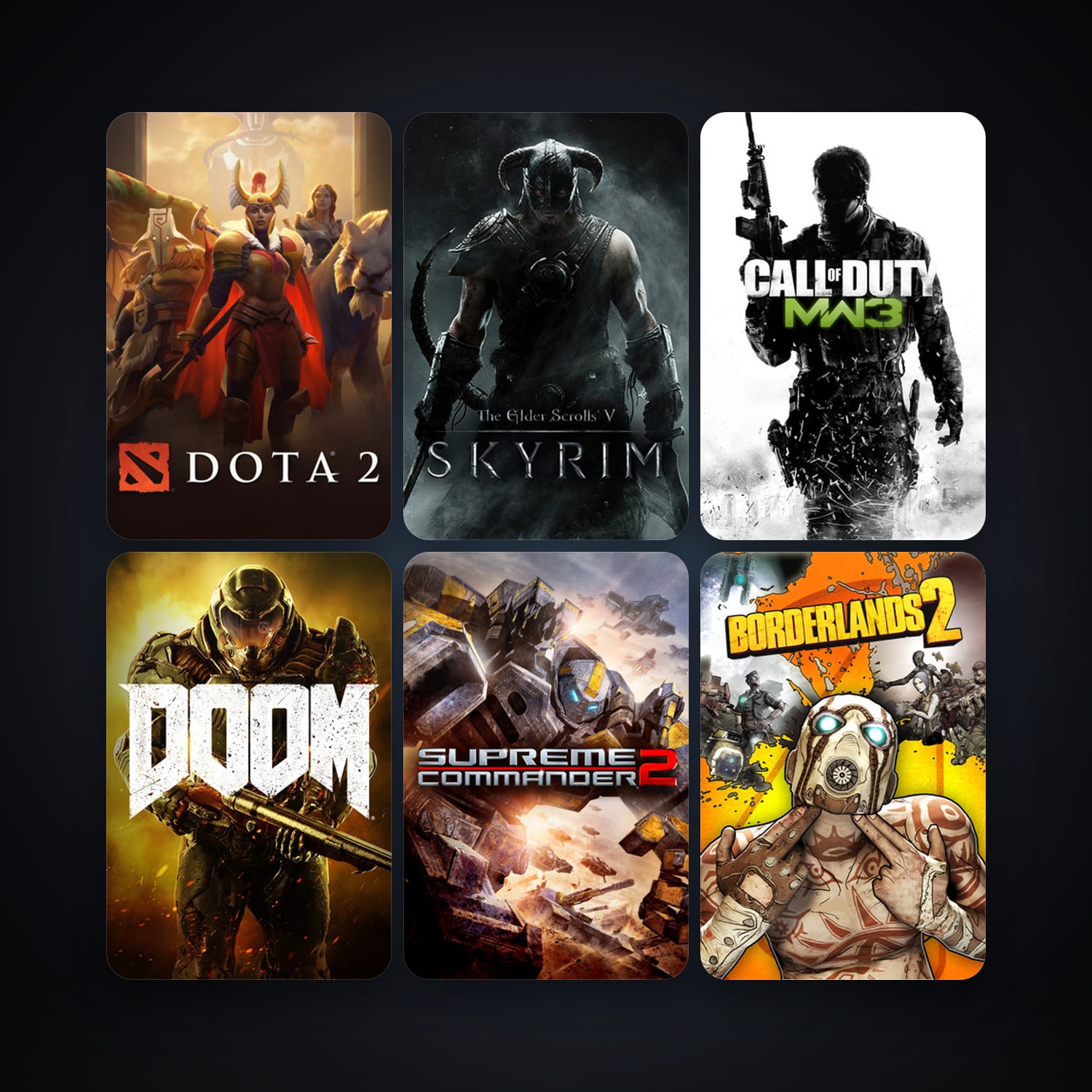 Dota 2 + Supreme Commander: Forged Alliance, 27 games, clean — HabibiAccounts