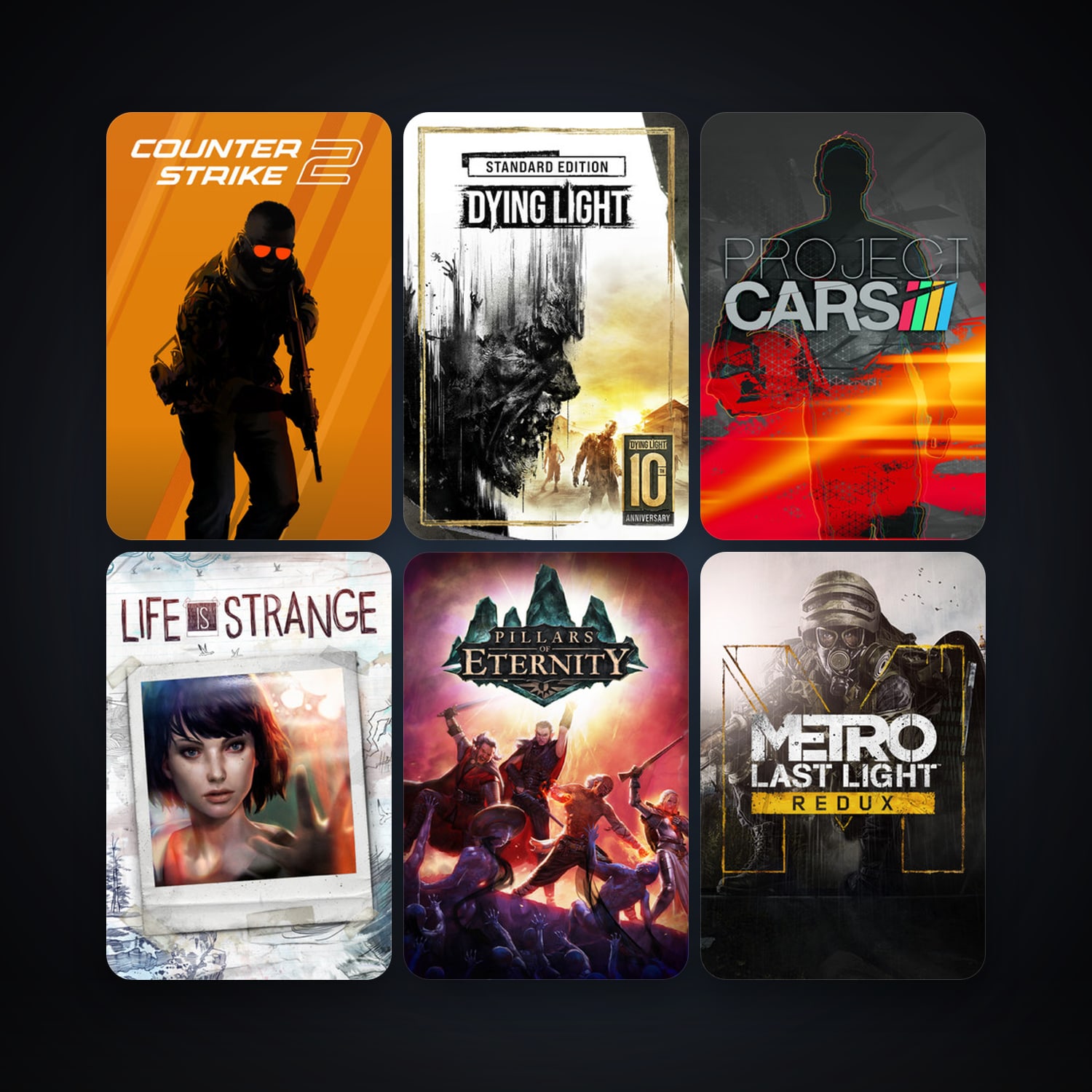 CS2 Prime + Project CARS, 12 games, clean — HabibiAccounts