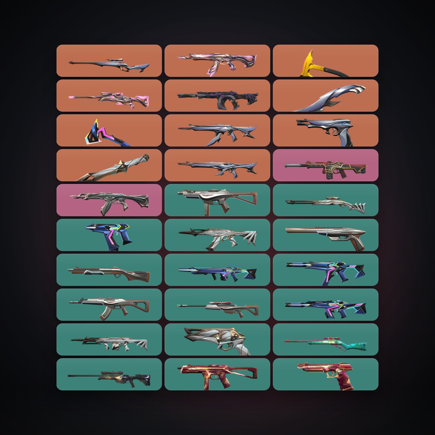 EU Plat 1 locker — 4 knives, 49 skins, lvl 123 — HabibiAccounts