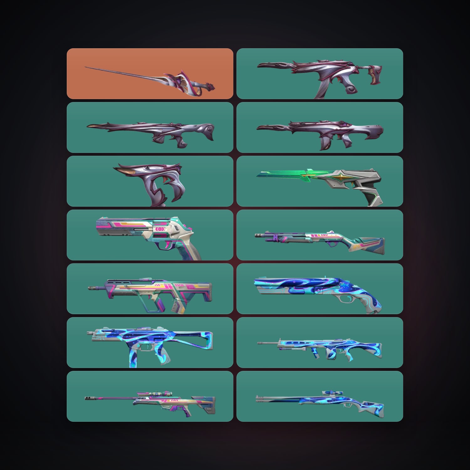 EU Plat 1 locker — 1 knives, 14 skins, lvl 63 — HabibiAccounts