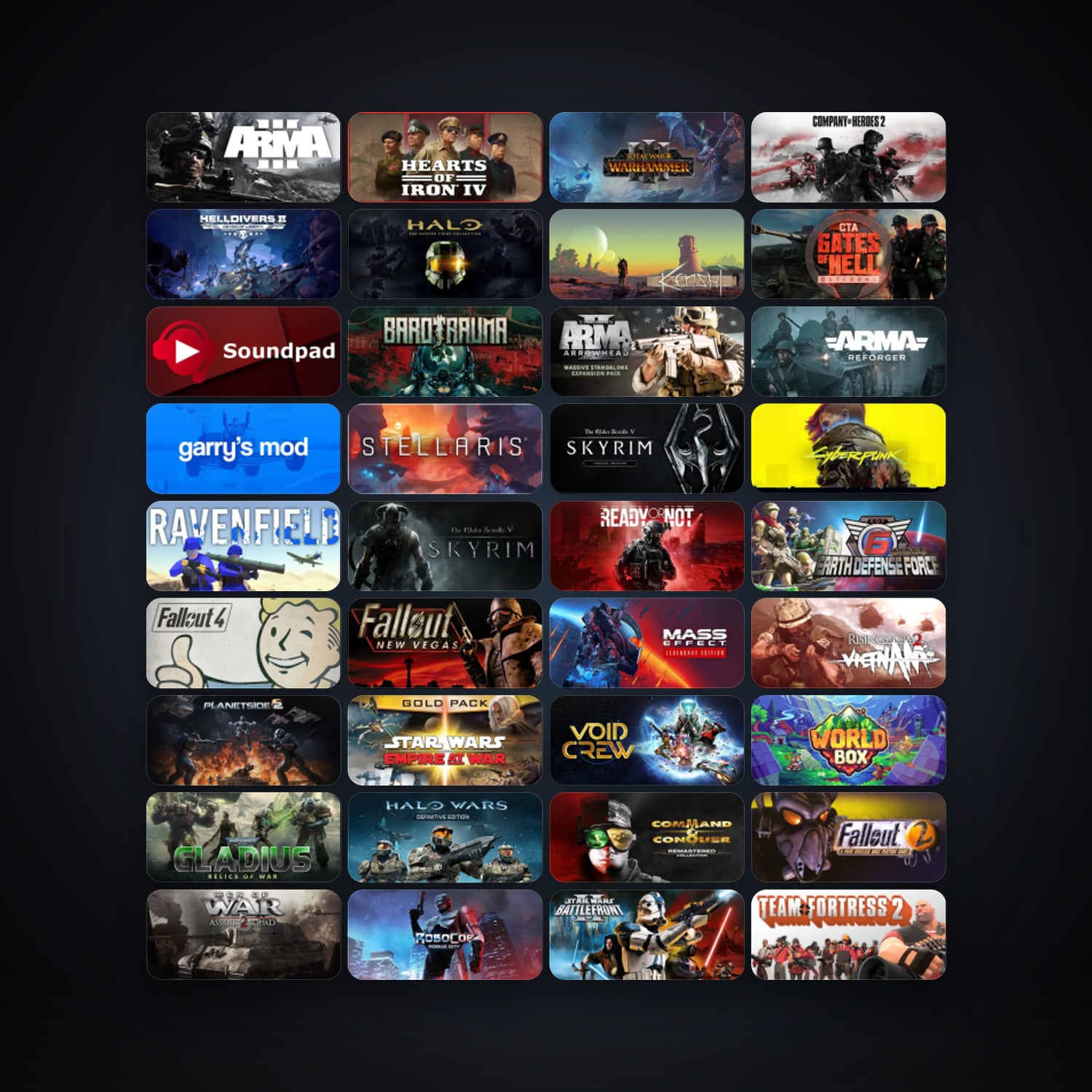 Steam 125 games, Steam 14, clean — HabibiAccounts
