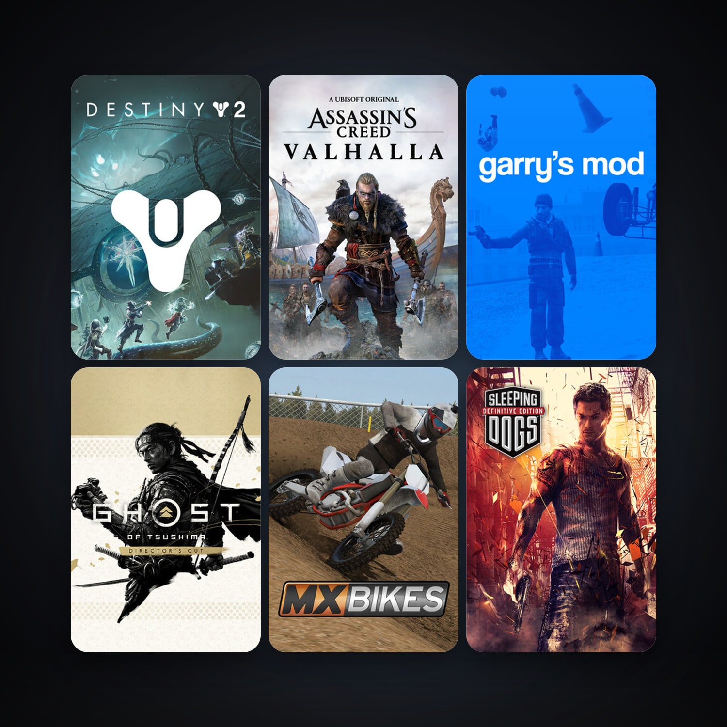 Garry's Mod + Sleeping Dogs: Definitive Edition, 24 games, clean — HabibiAccounts