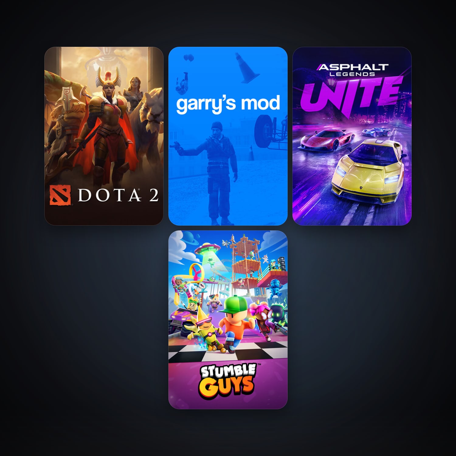 Dota 2 + Garry's Mod, 8 games, clean — HabibiAccounts