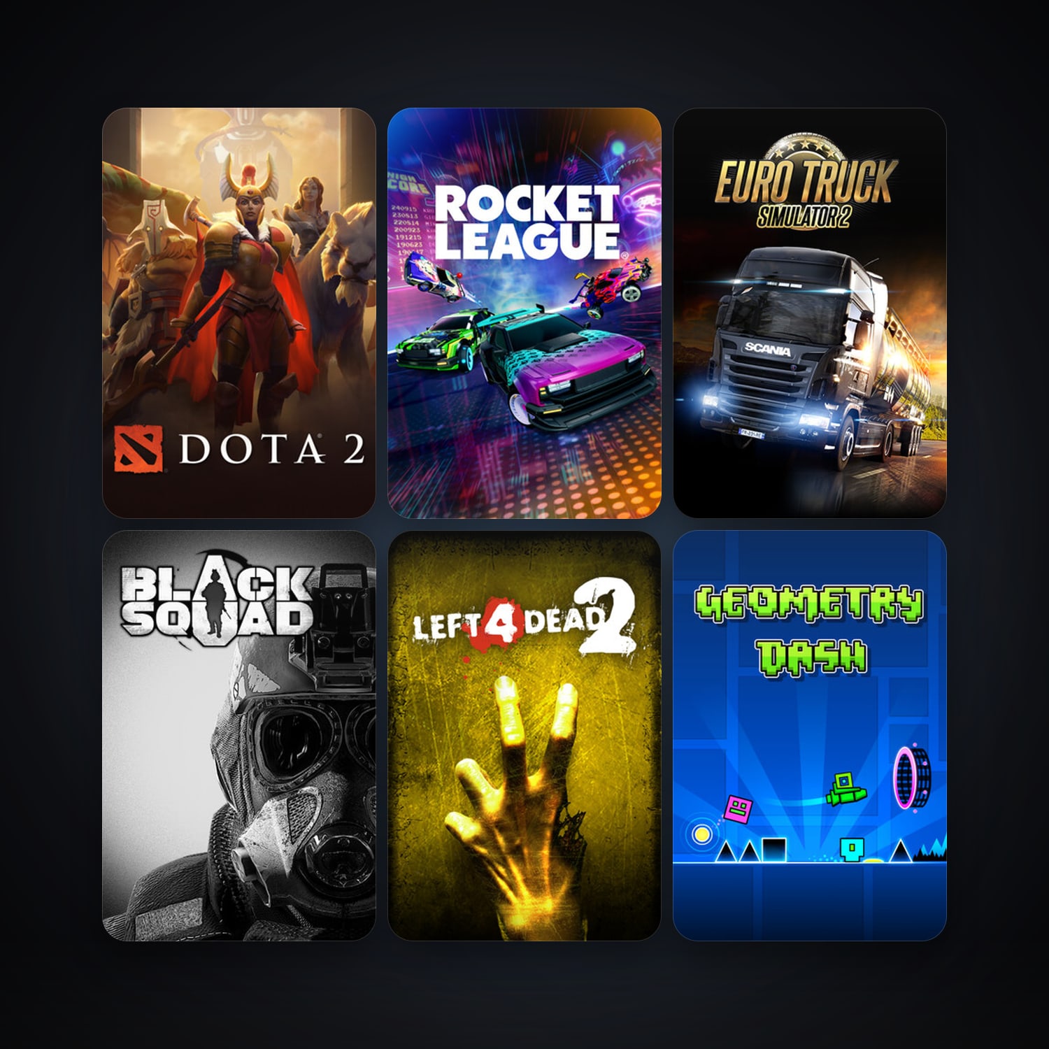 Left 4 Dead 2 + Dota 2, 46 games, Steam 22, clean — HabibiAccounts