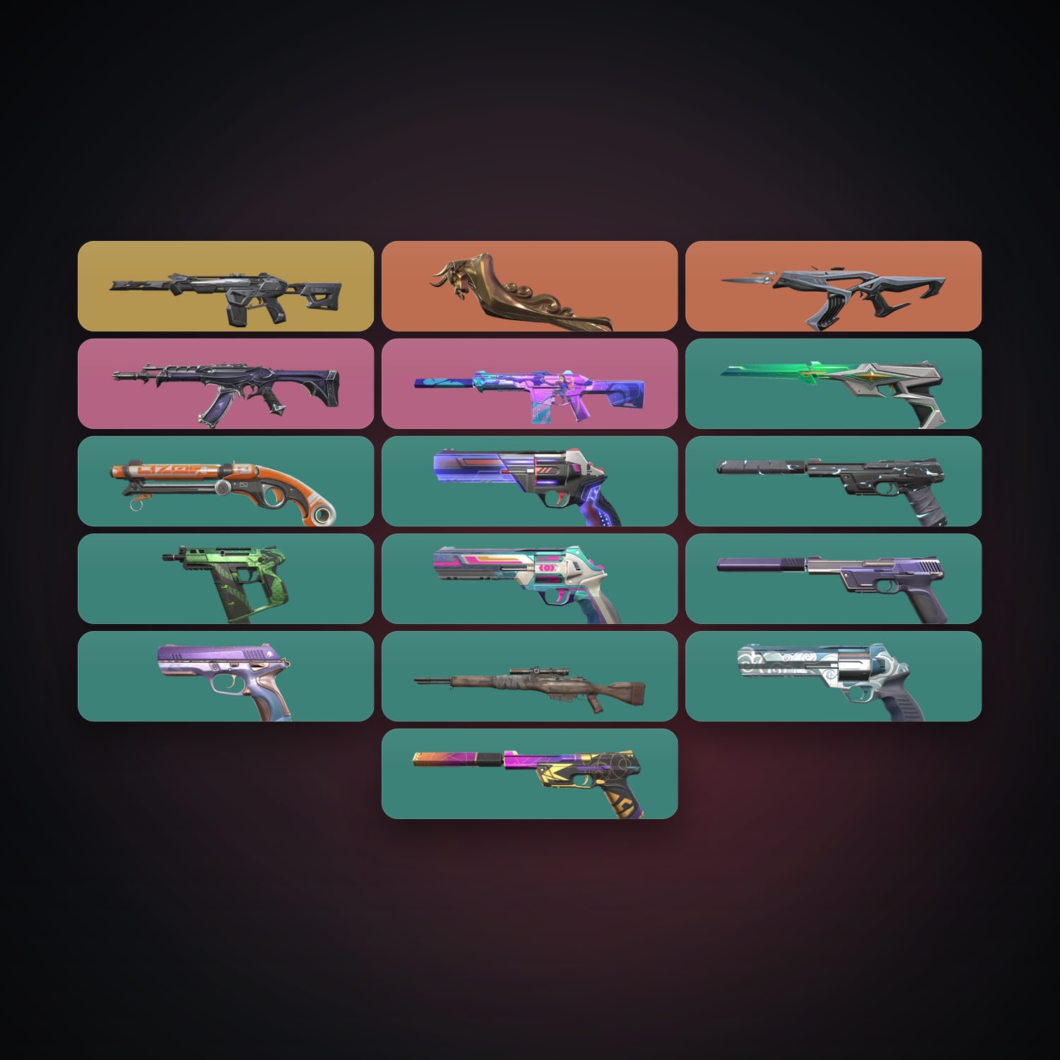 AP Silver 1 locker — 1 knives, 18 skins, lvl 173 — HabibiAccounts