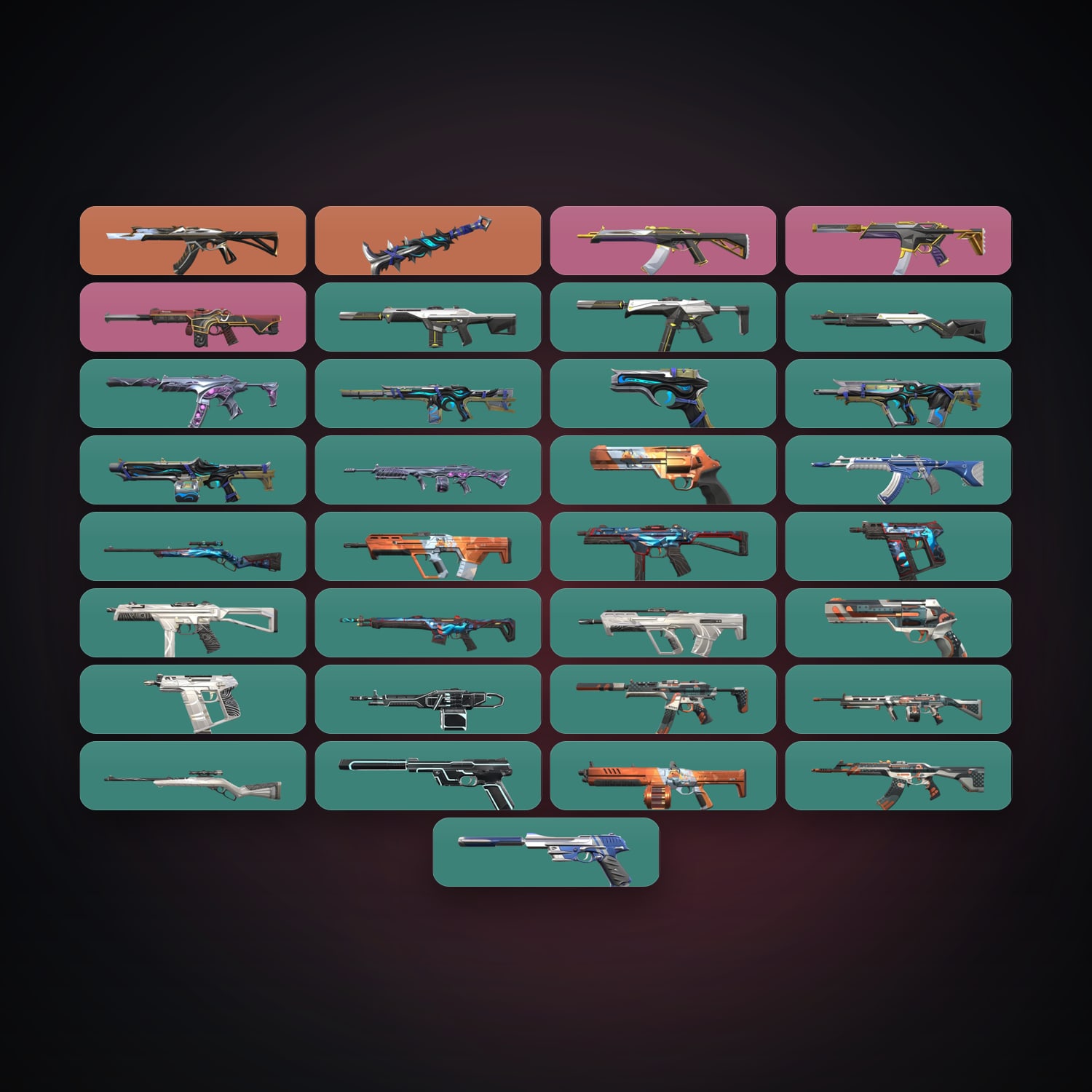 AP Diamond 1 locker — 1 knives, 33 skins, lvl 59 — HabibiAccounts