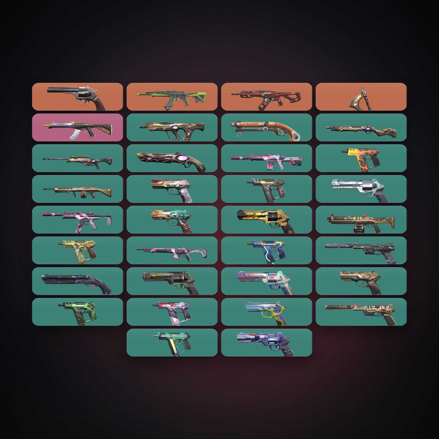 AP Silver 3 locker — 1 knives, 34 skins, lvl 236 — HabibiAccounts