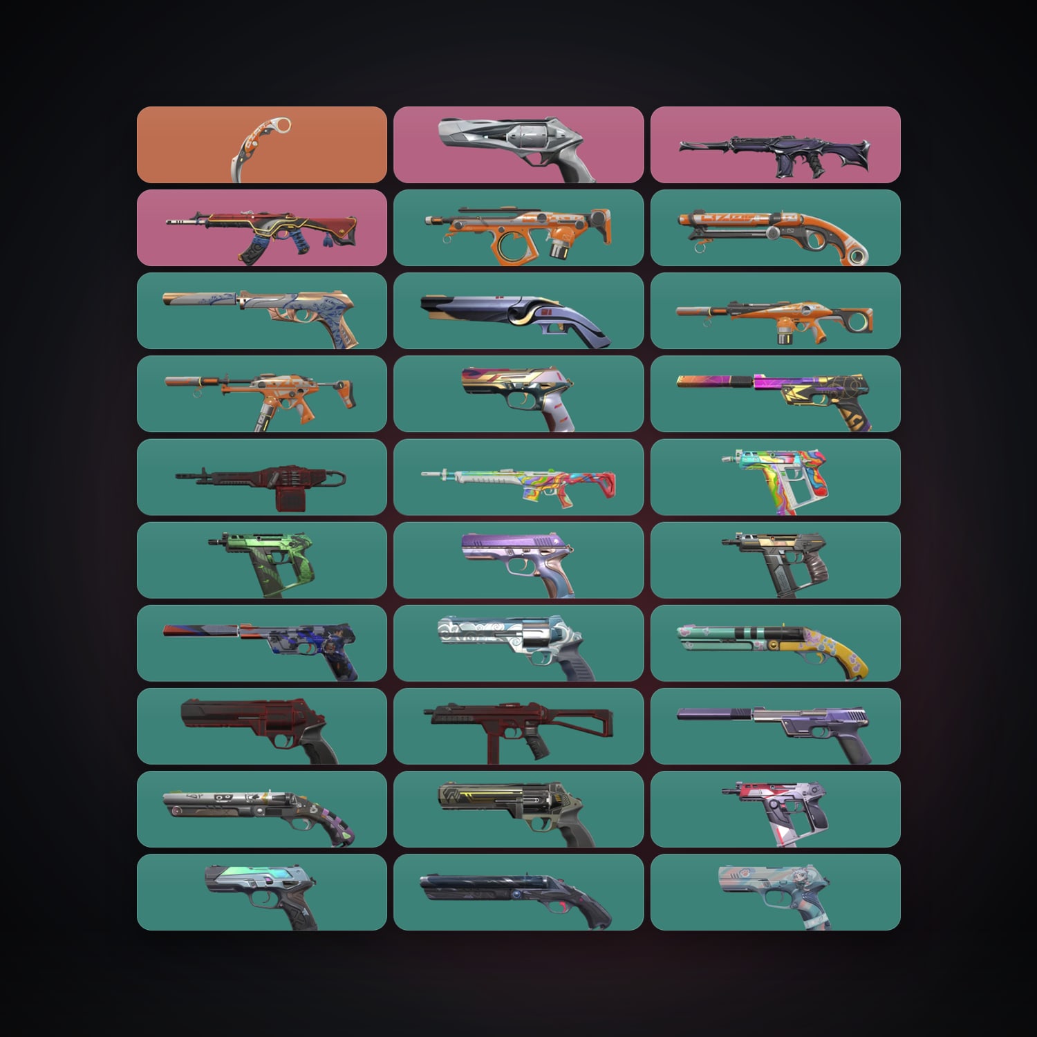 AP Silver 1 locker — 1 knives, 41 skins, lvl 299 — HabibiAccounts
