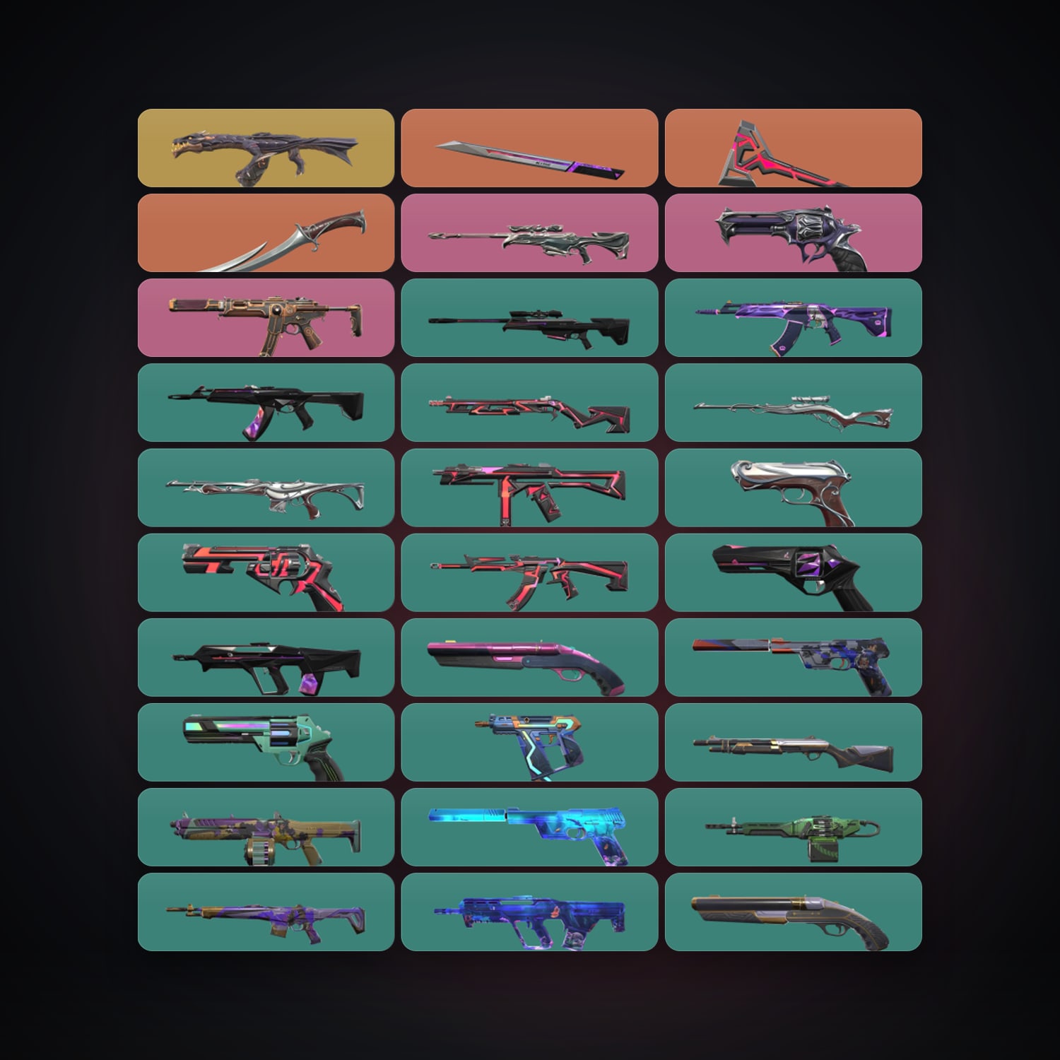 AP Iron 3 locker — 3 knives, 50 skins, lvl 132 — HabibiAccounts