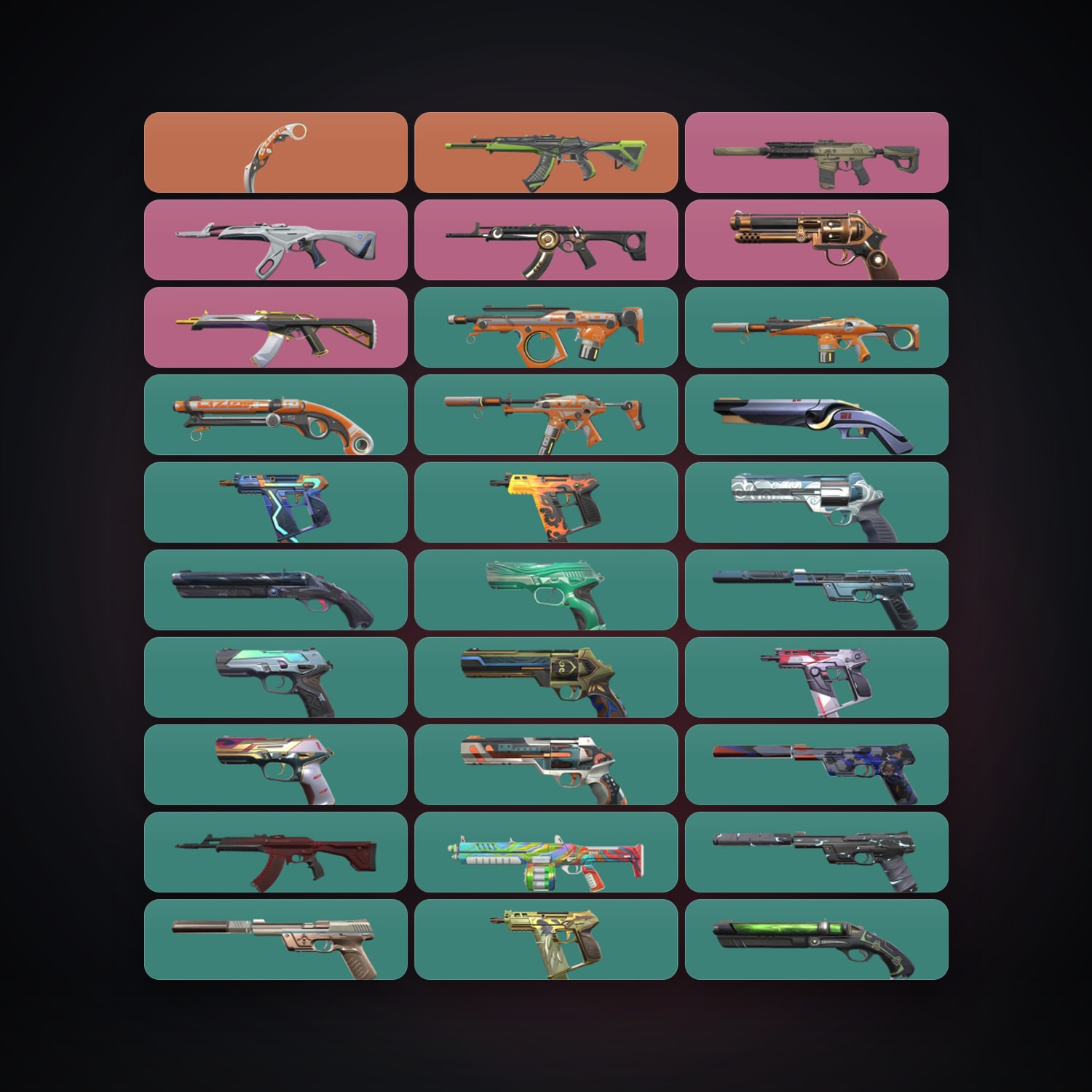AP Immortal 3 locker — 1 knives, 48 skins, lvl 406 — HabibiAccounts