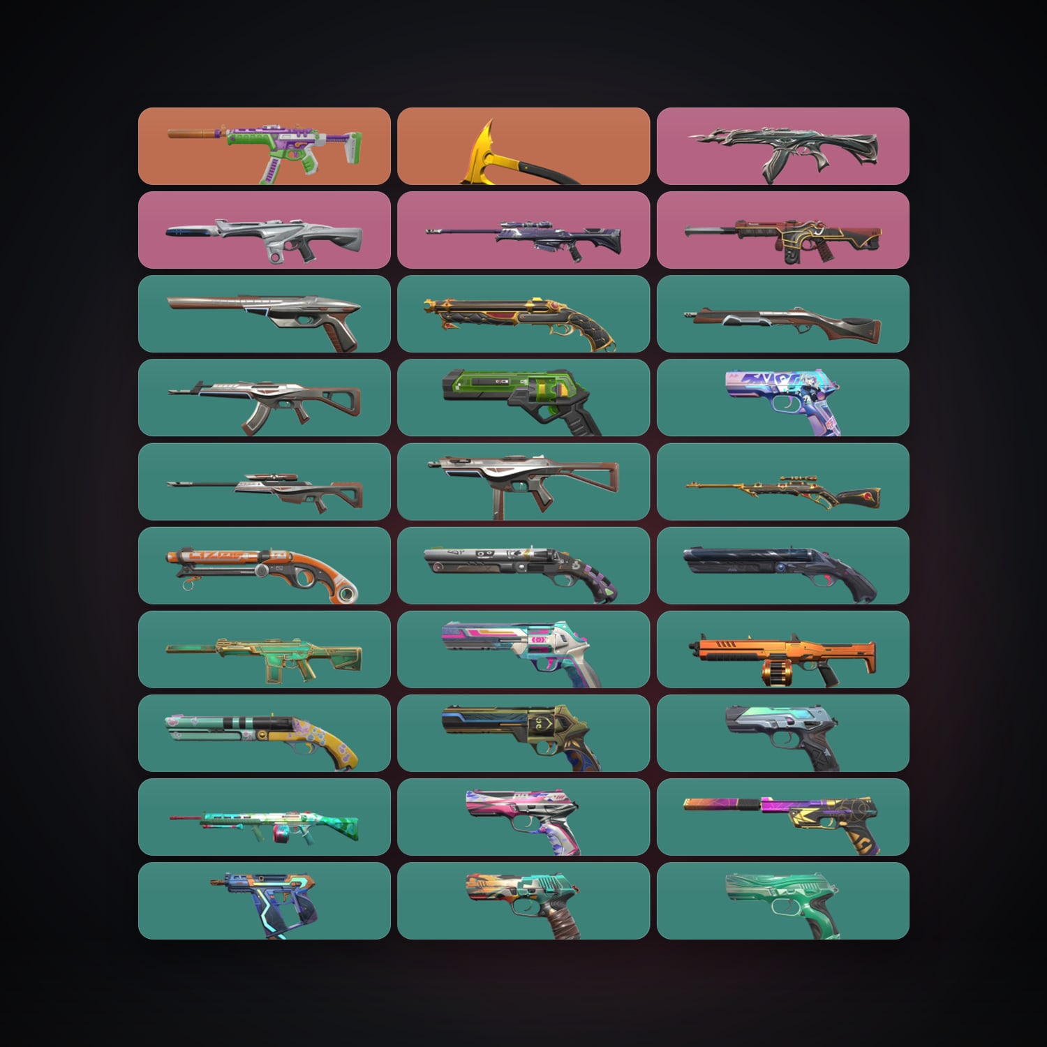 AP Gold 2 locker — 1 knives, 54 skins, lvl 323 — HabibiAccounts