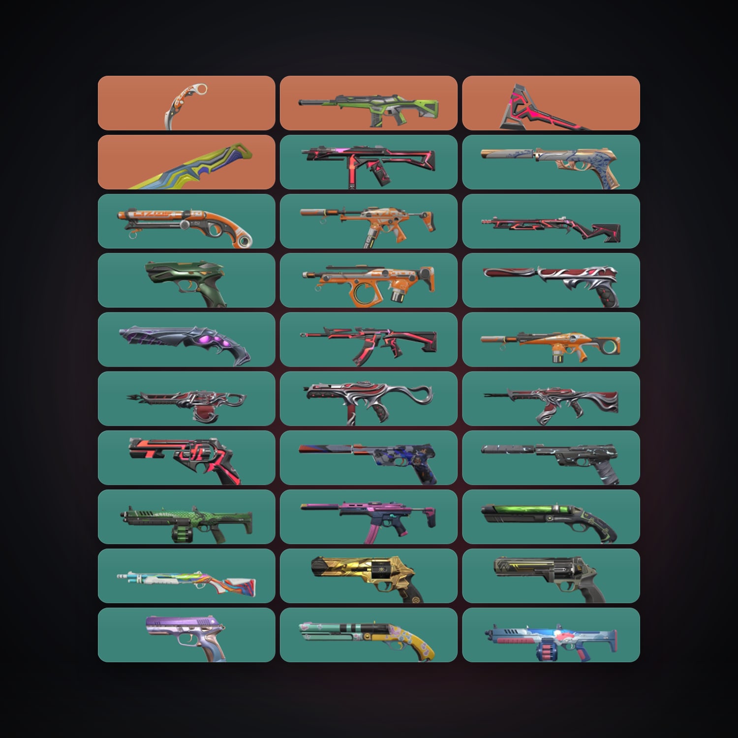 AP Gold 2 locker — 3 knives, 74 skins, lvl 441 — HabibiAccounts