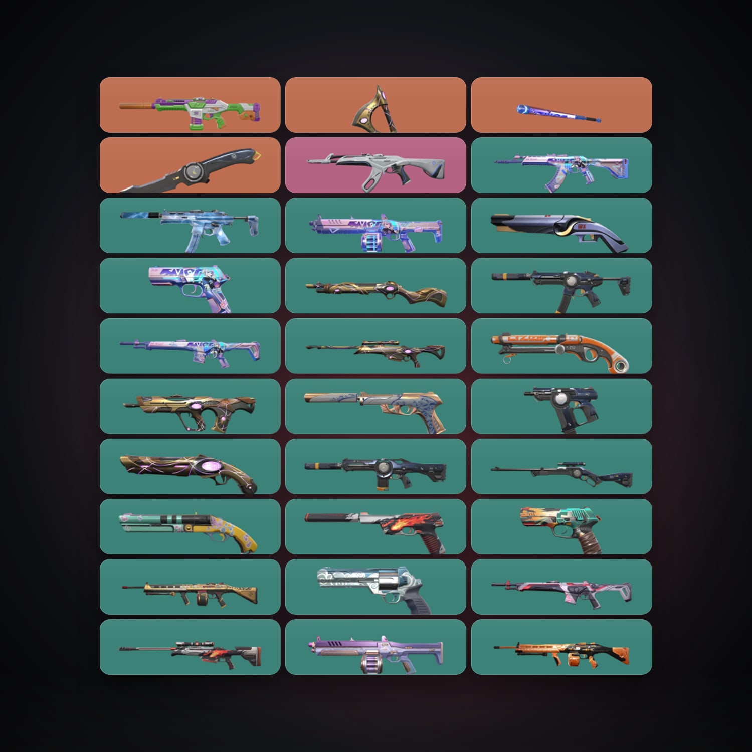 AP Diamond 2 locker — 3 knives, 75 skins, lvl 420 — HabibiAccounts