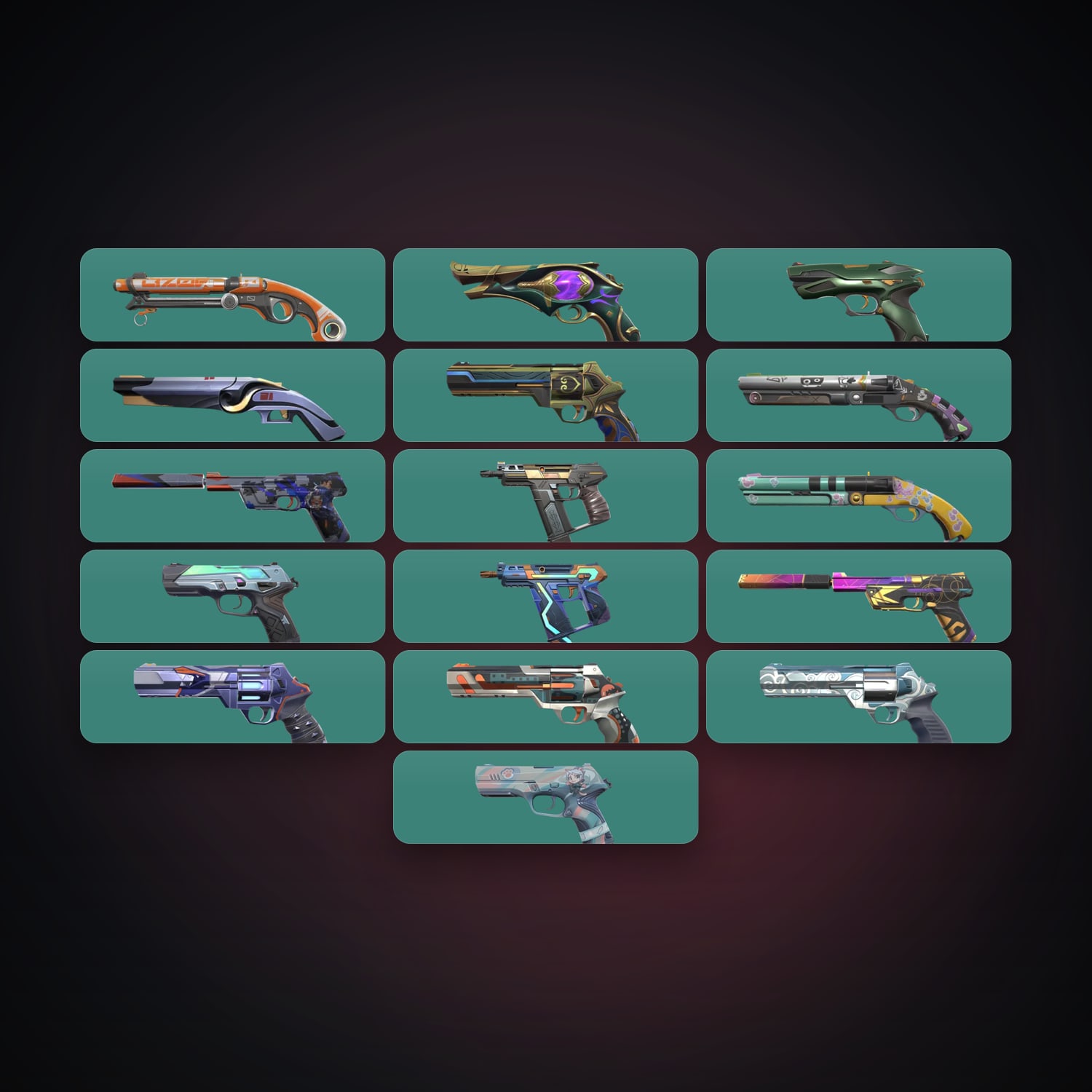 EU Silver 1 locker — 18 skins, lvl 184 — HabibiAccounts