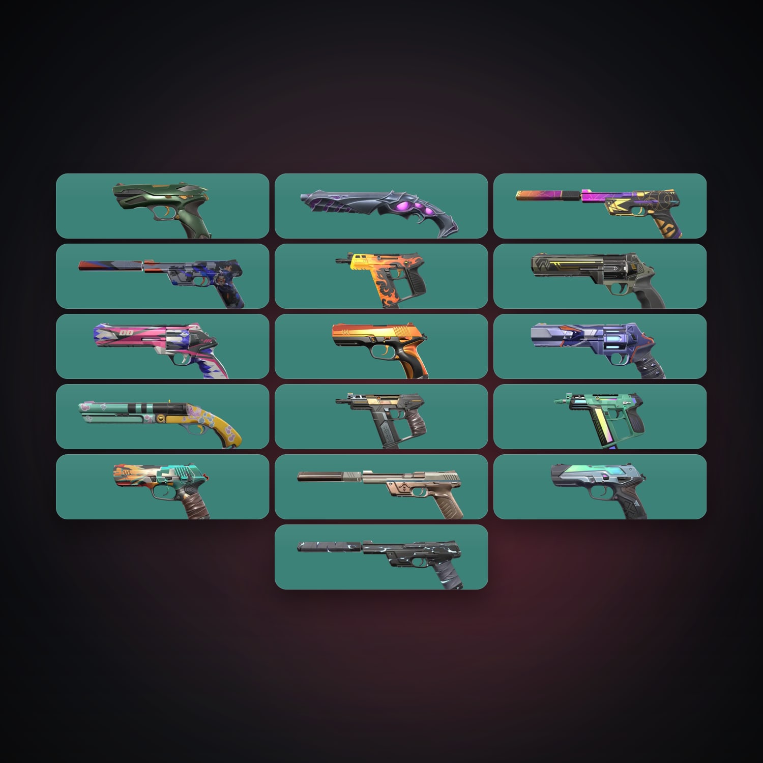 EU Gold 3 locker — 18 skins, lvl 226 — HabibiAccounts