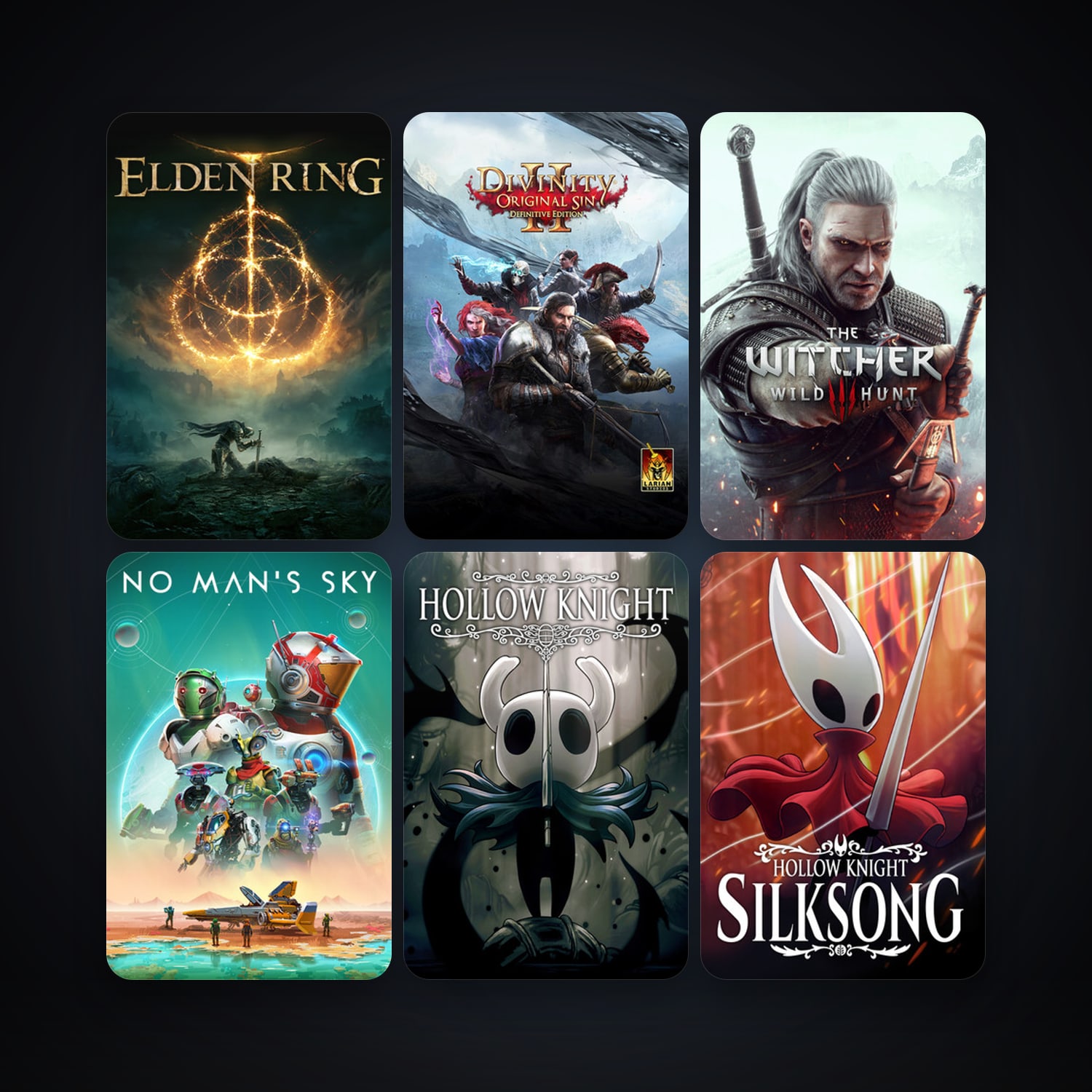 No Man's Sky + The Witcher 3: Wild Hunt, 67 games, Steam 10, clean — HabibiAccounts