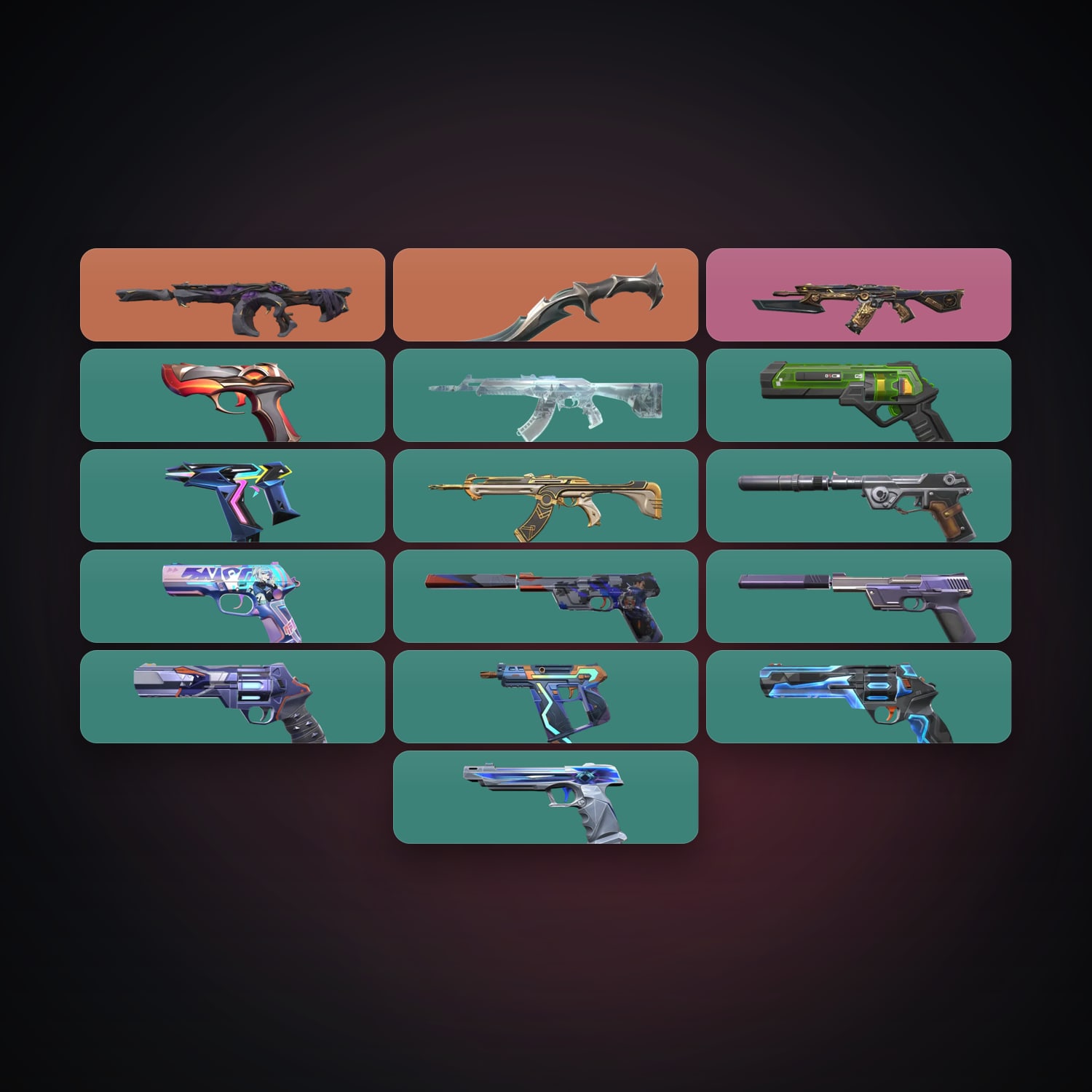EU Plat 1 locker — 1 knives, 16 skins, lvl 157 — HabibiAccounts