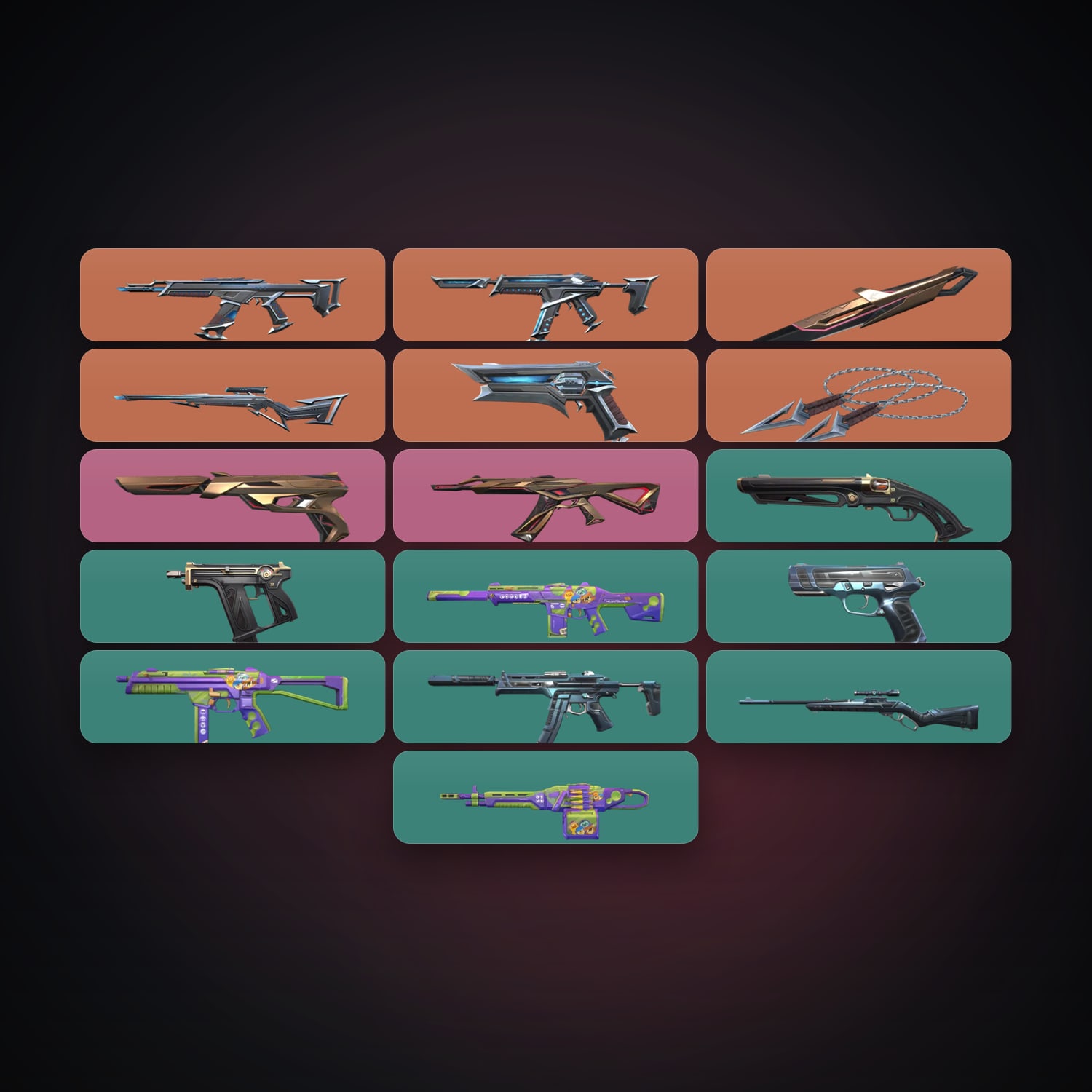 EU Plat 2 locker — 2 knives, 16 skins, lvl 34 — HabibiAccounts