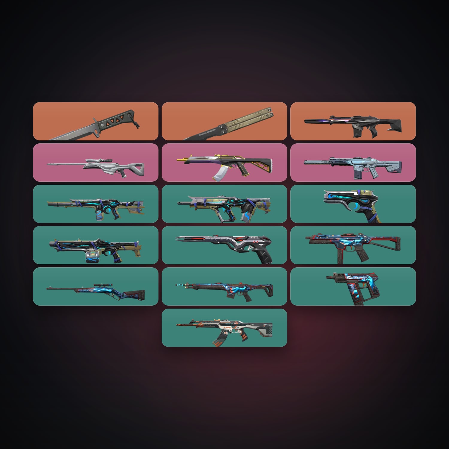 EU Immortal 1 locker — 2 knives, 18 skins, lvl 76 — HabibiAccounts
