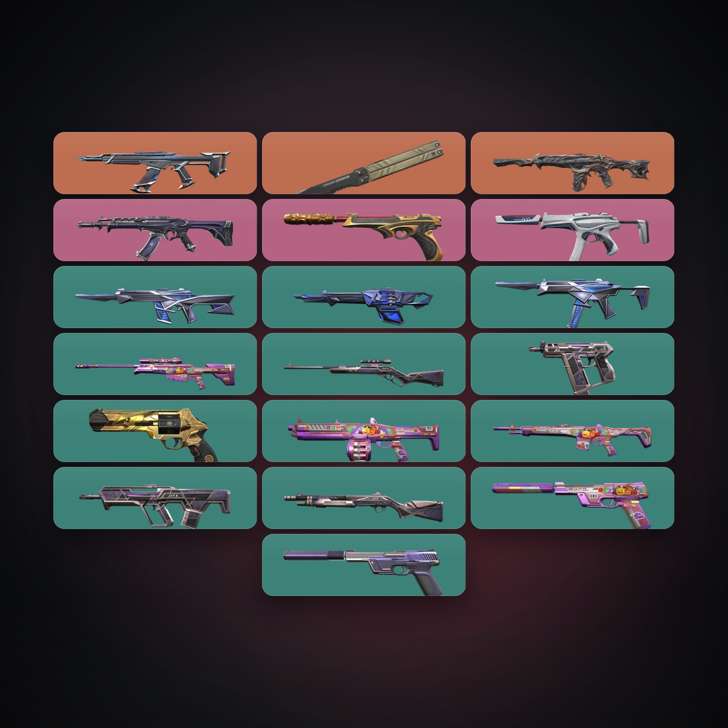 EU Bronze 2 locker — 1 knives, 19 skins, lvl 71 — HabibiAccounts