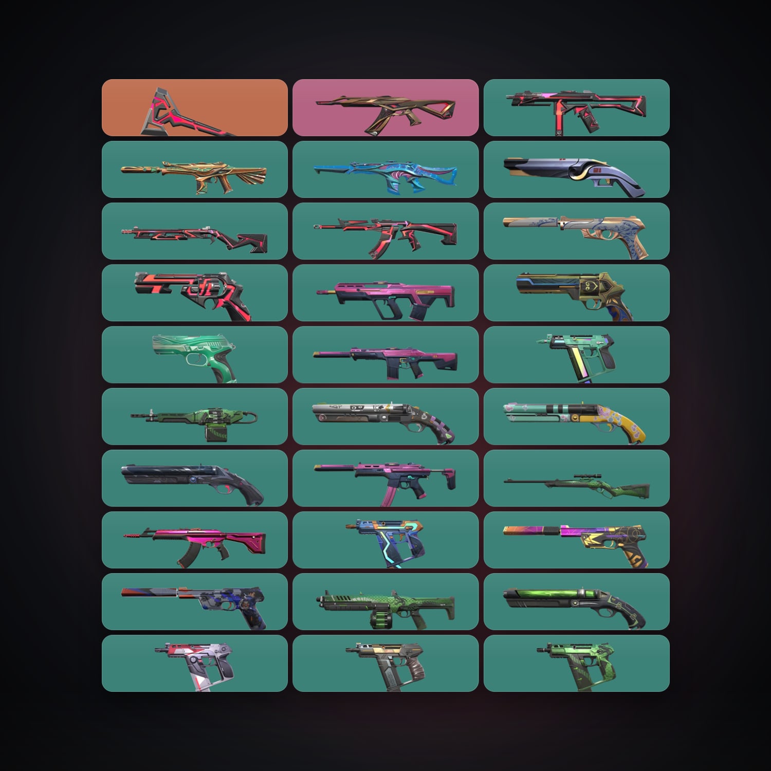 EU Plat 1 locker — 1 knives, 31 skins, lvl 219 — HabibiAccounts