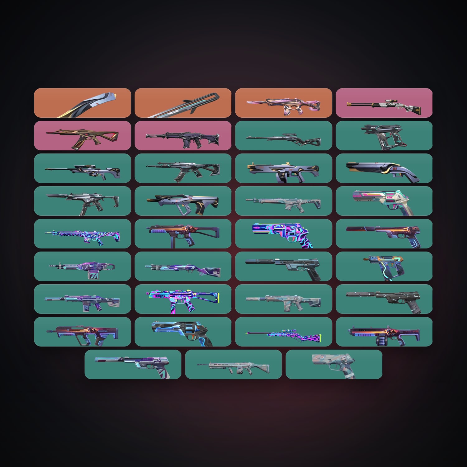 EU Silver 3 locker — 2 knives, 35 skins, lvl 134 — HabibiAccounts