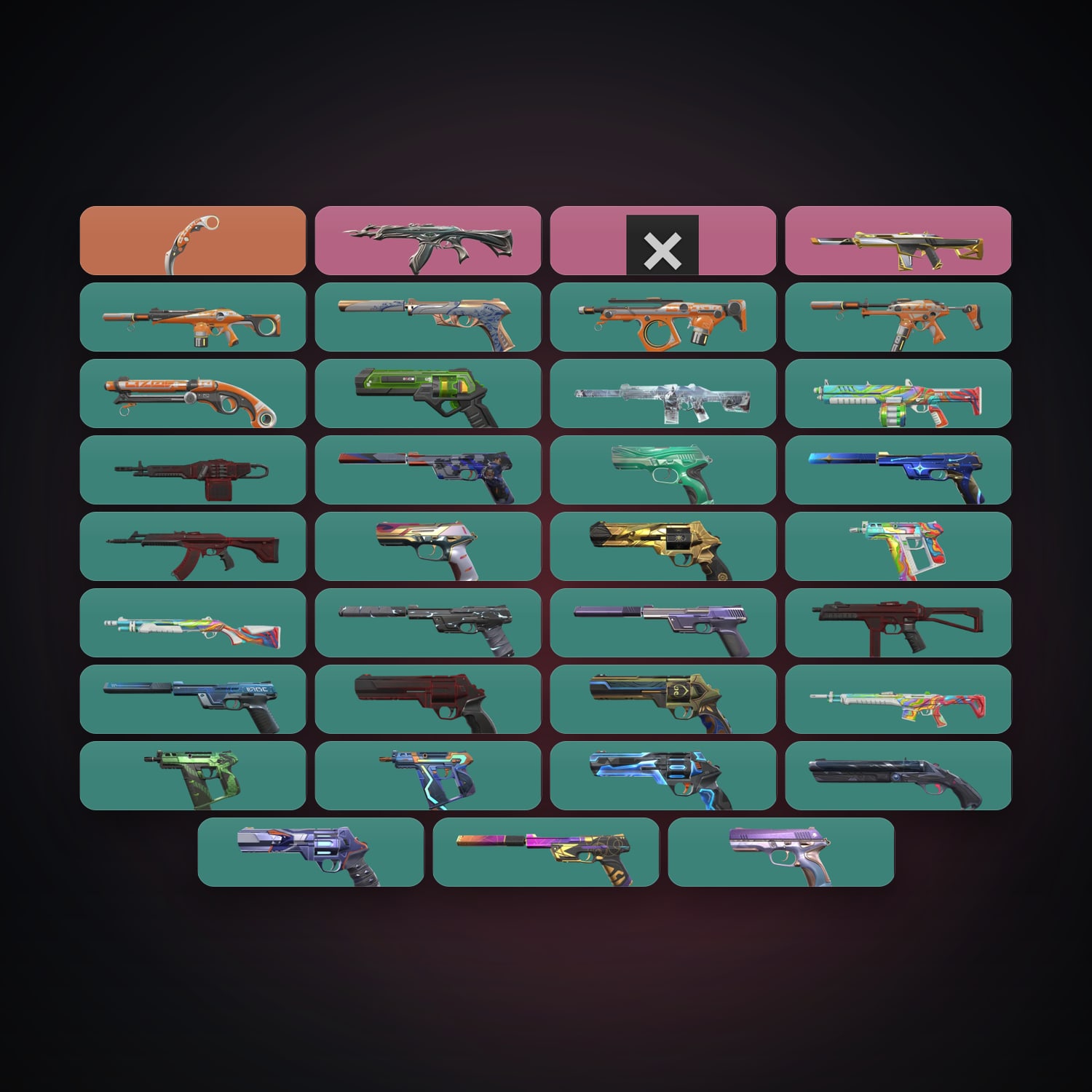 EU Plat 1 locker — 1 knives, 35 skins, lvl 233 — HabibiAccounts