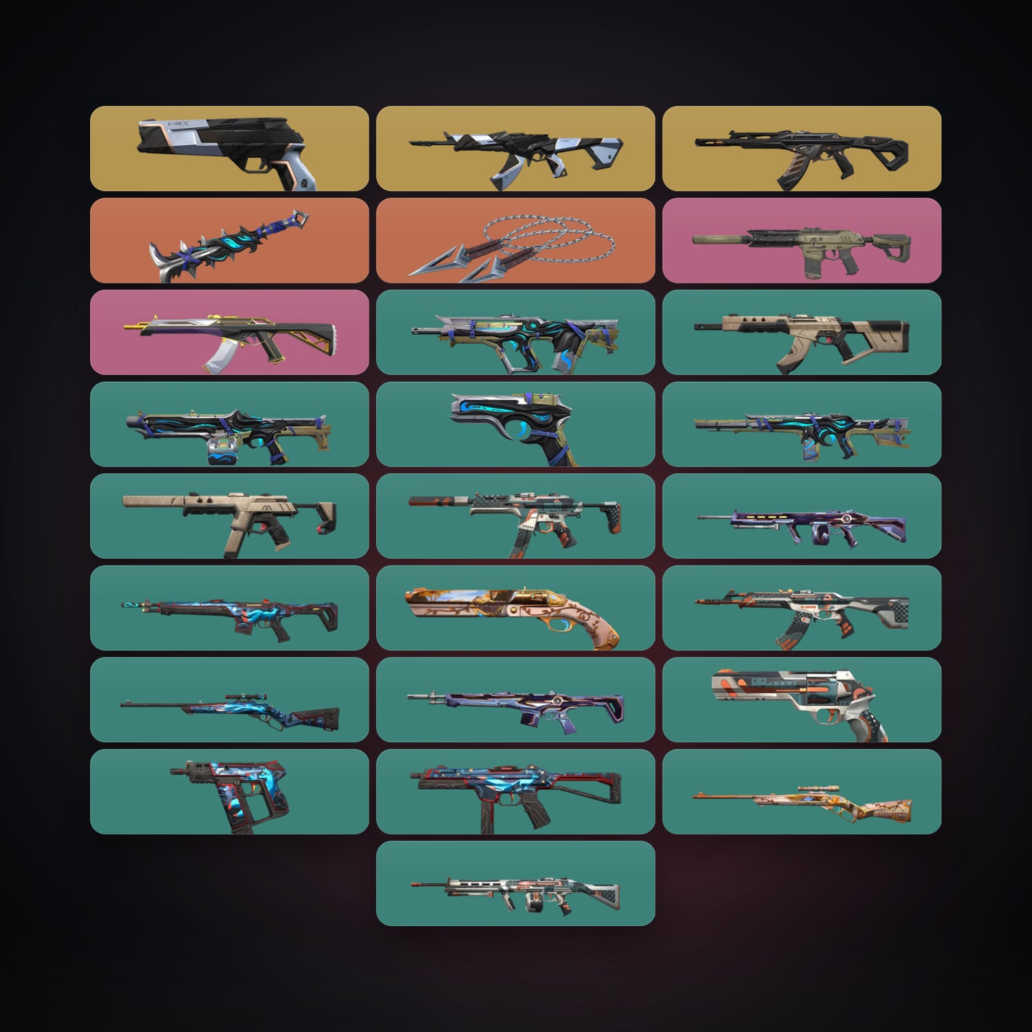 EU Gold 3 locker — 2 knives, 27 skins, lvl 62 — HabibiAccounts