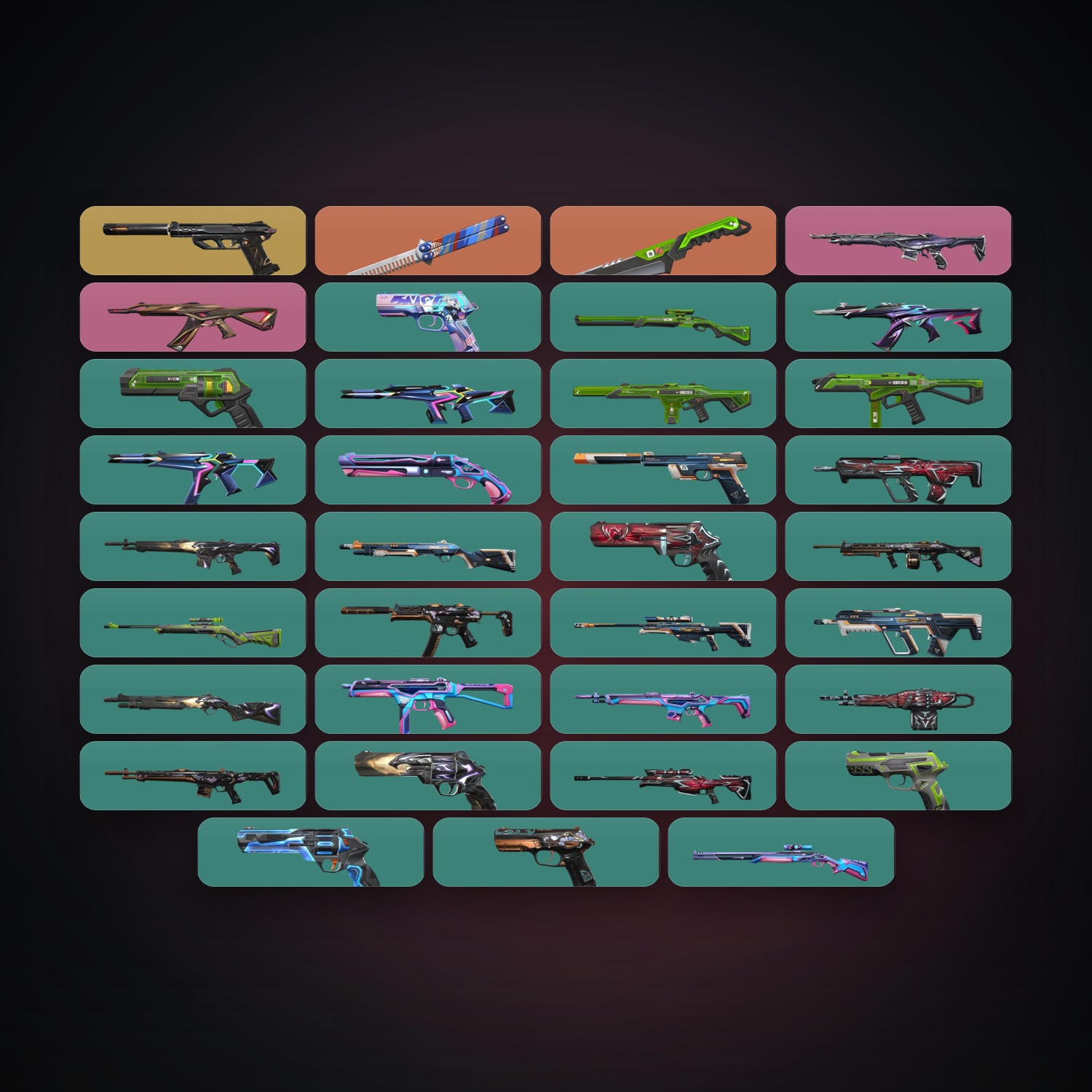 EU Plat 1 locker — 2 knives, 35 skins, lvl 94 — HabibiAccounts