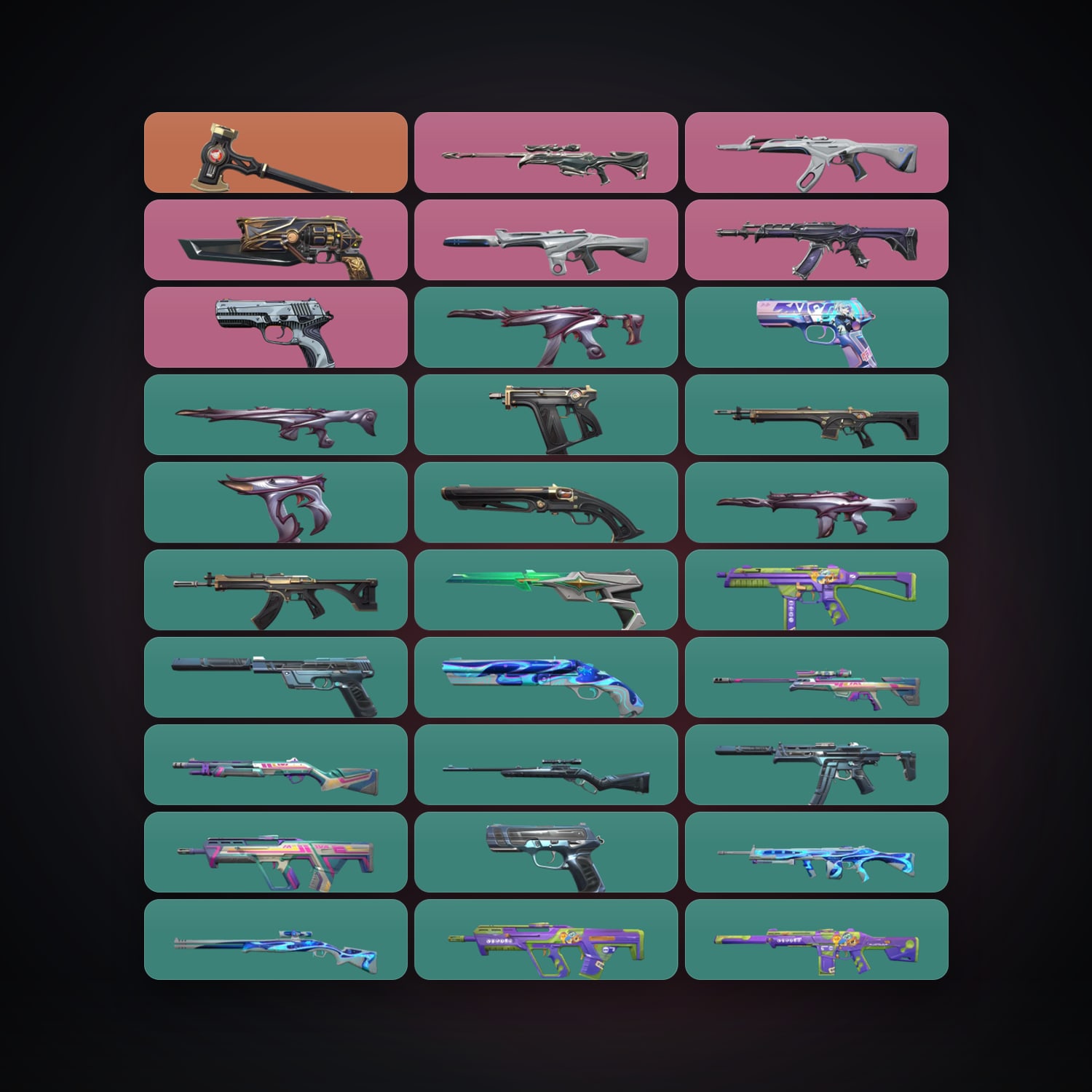 EU locker — 1 knives, 32 skins, lvl 69 — HabibiAccounts