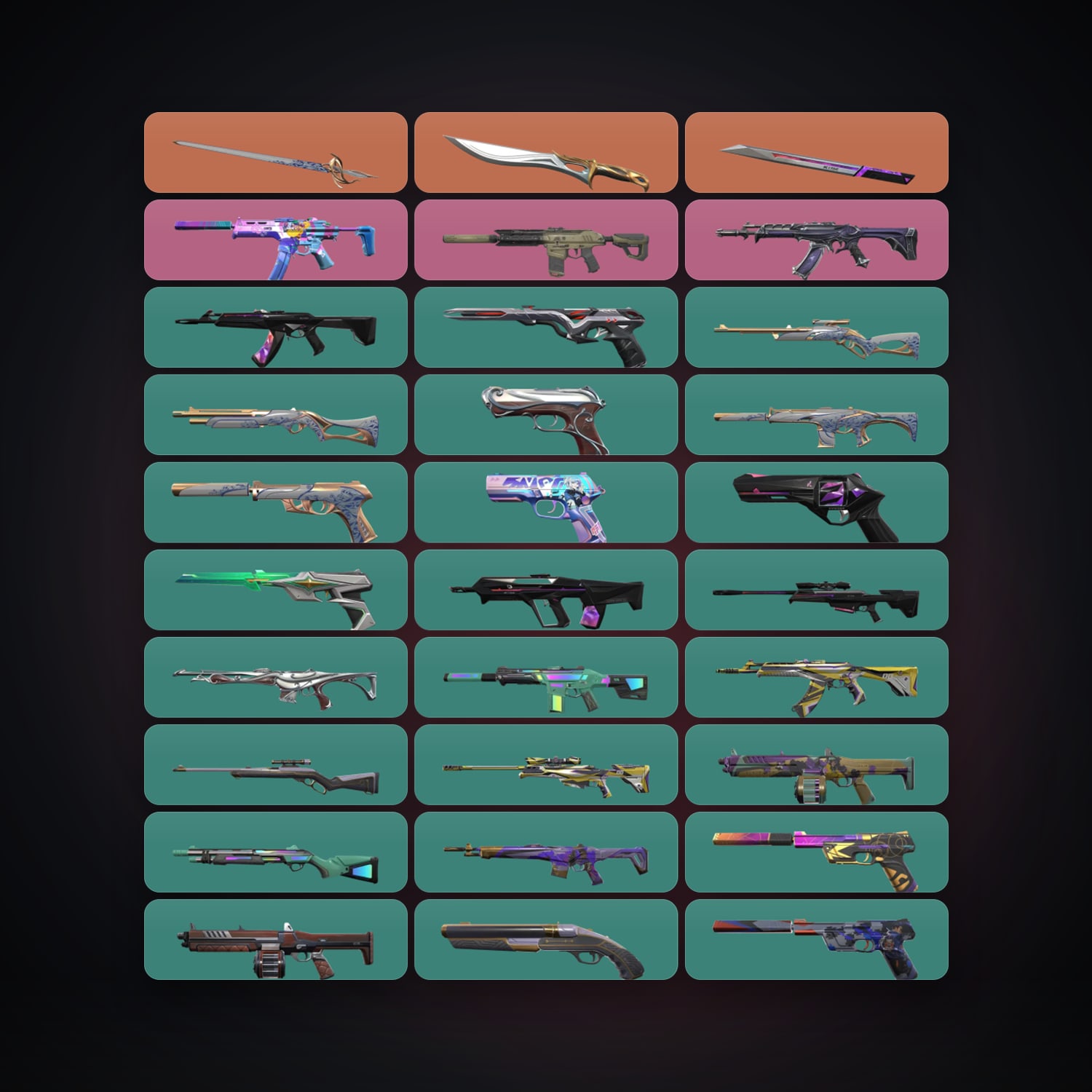 EU Bronze 2 locker — 3 knives, 45 skins, lvl 164 — HabibiAccounts