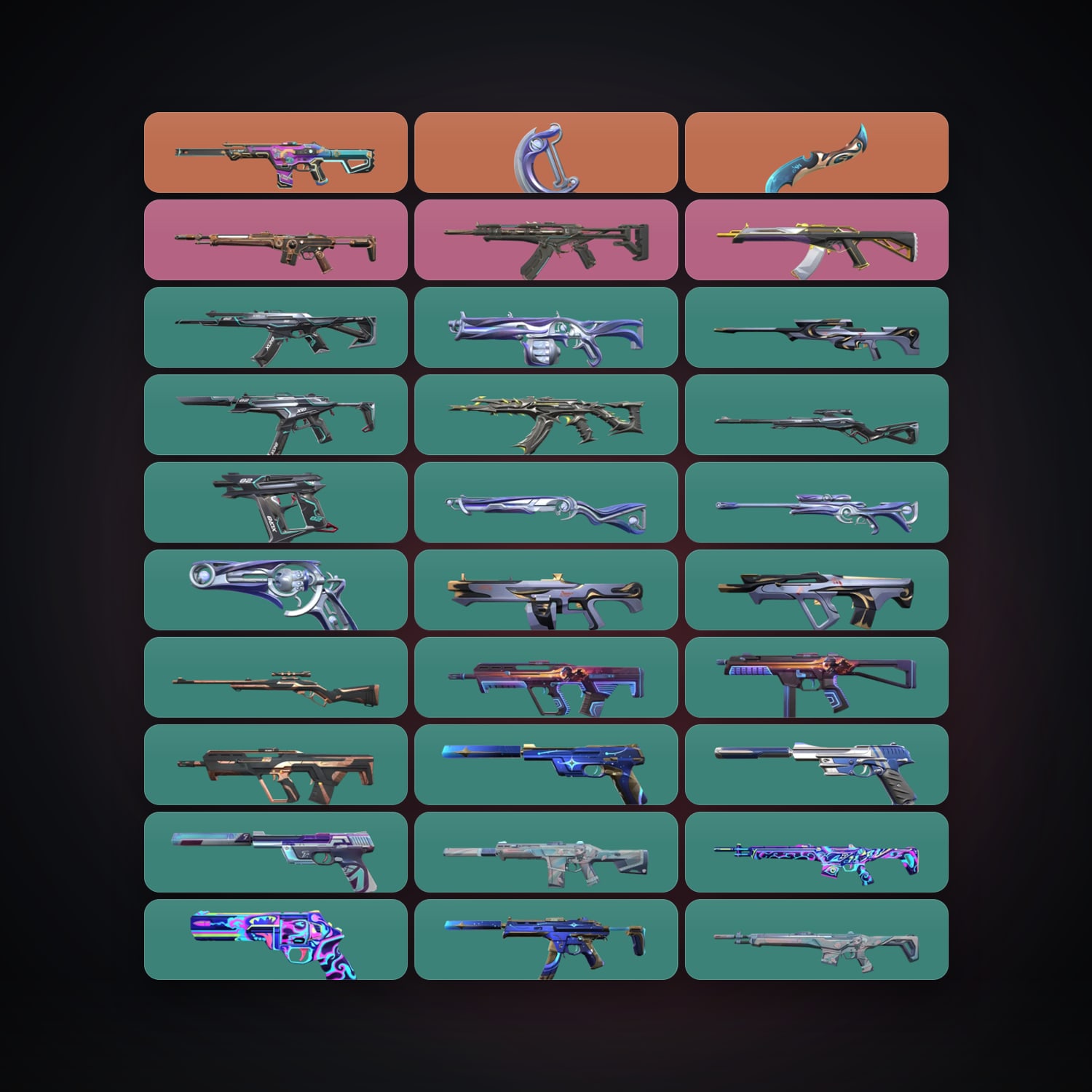 EU Plat 2 locker — 2 knives, 41 skins, lvl 96 — HabibiAccounts