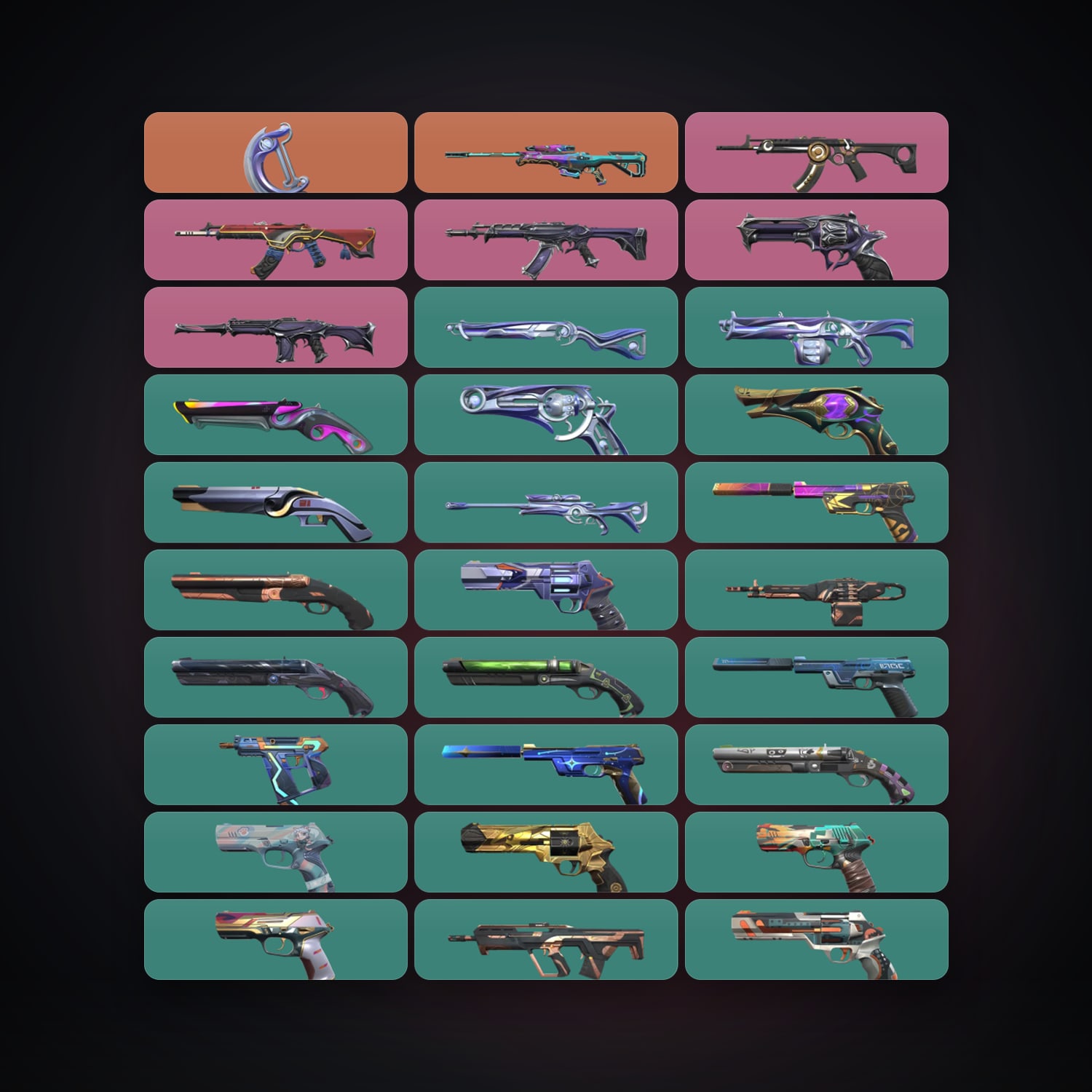EU Gold 3 locker — 1 knives, 38 skins, lvl 260 — HabibiAccounts
