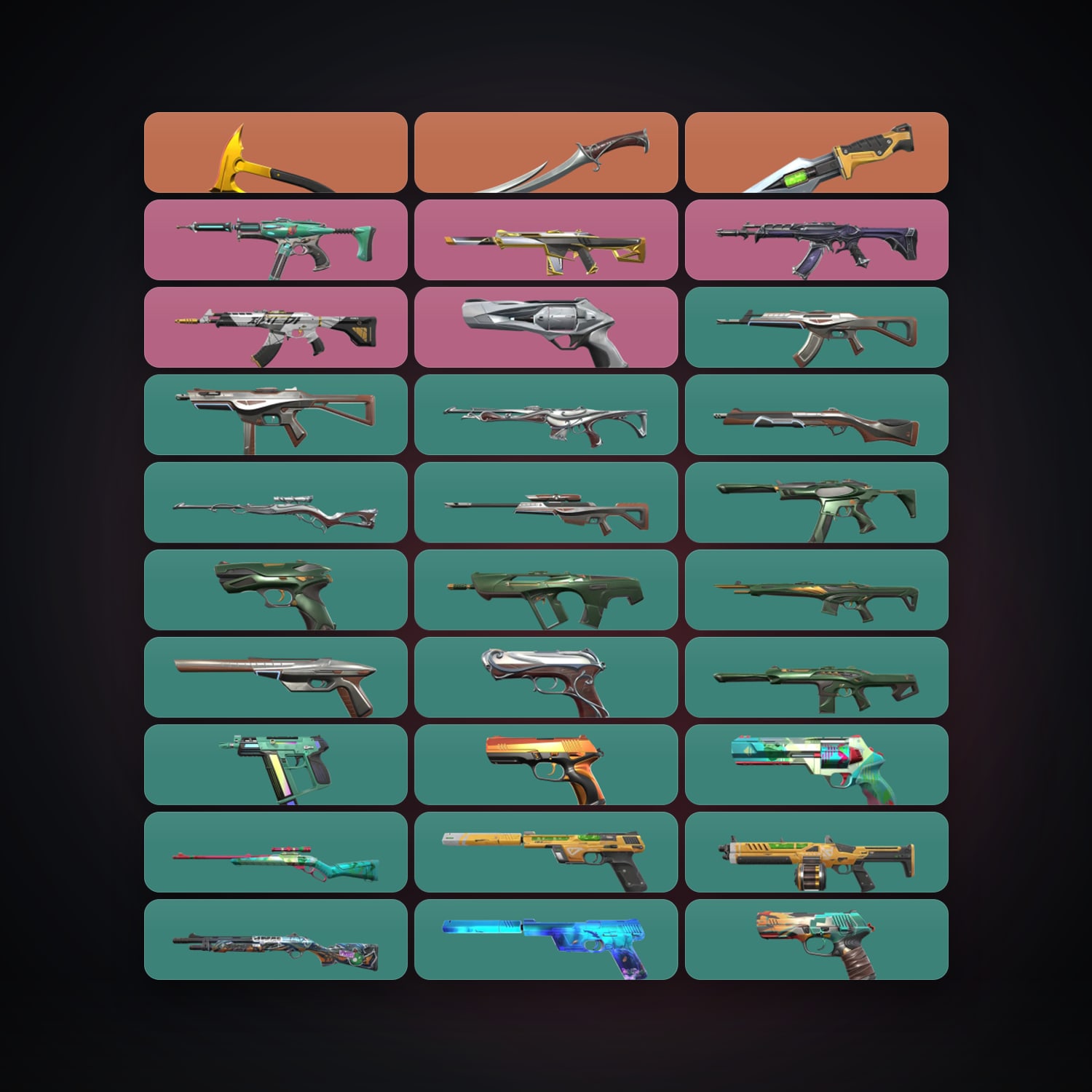 EU Plat 1 locker — 3 knives, 48 skins, lvl 111 — HabibiAccounts
