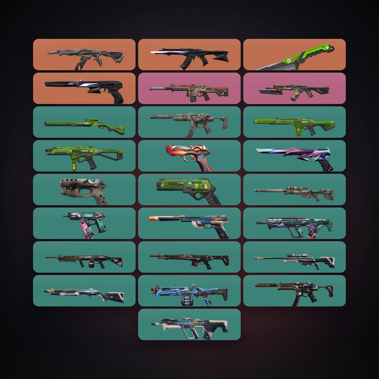 KR Bronze 2 locker — 1 knives, 27 skins, lvl 66 — HabibiAccounts