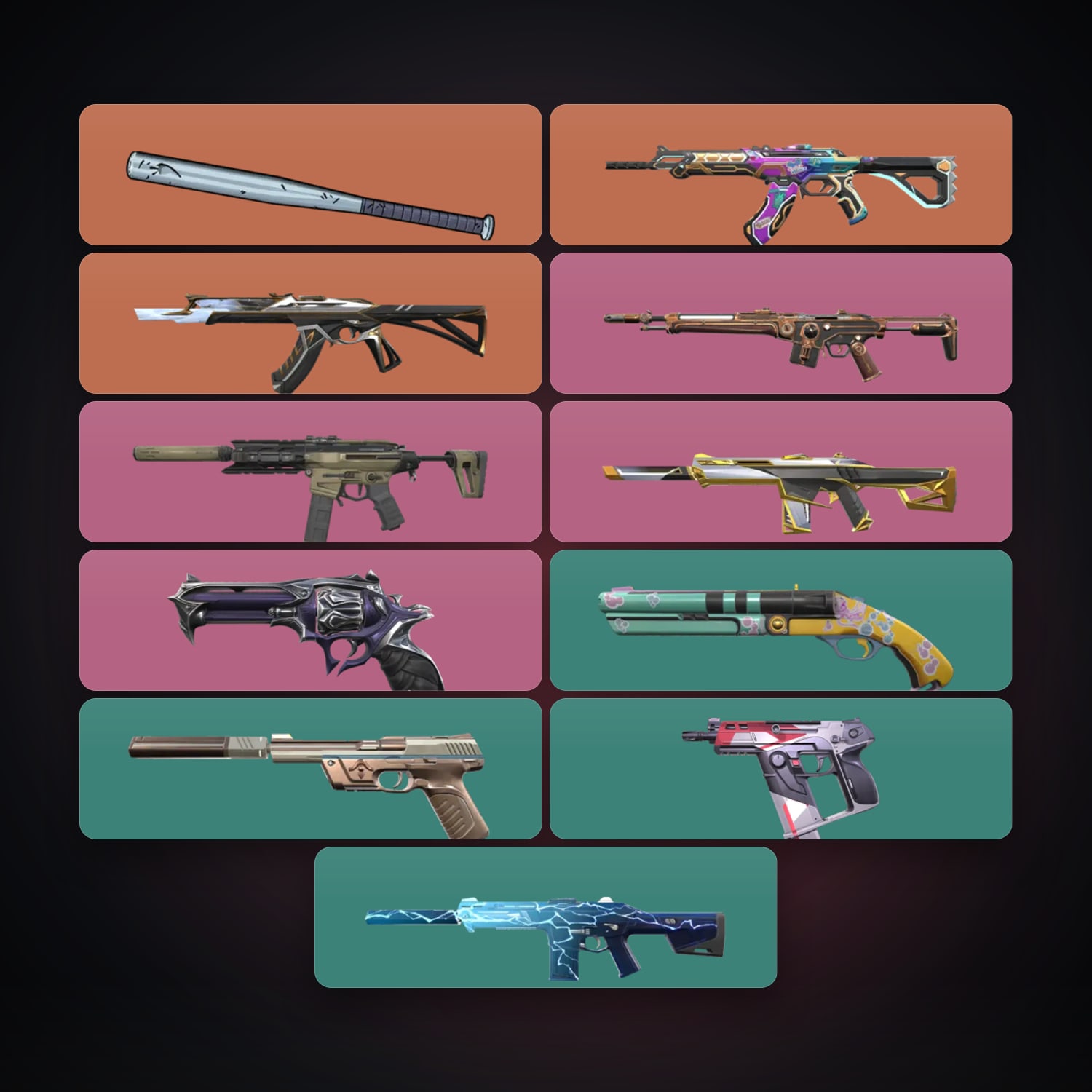 LA Gold 3 locker — 1 knives, 11 skins, lvl 79 — HabibiAccounts