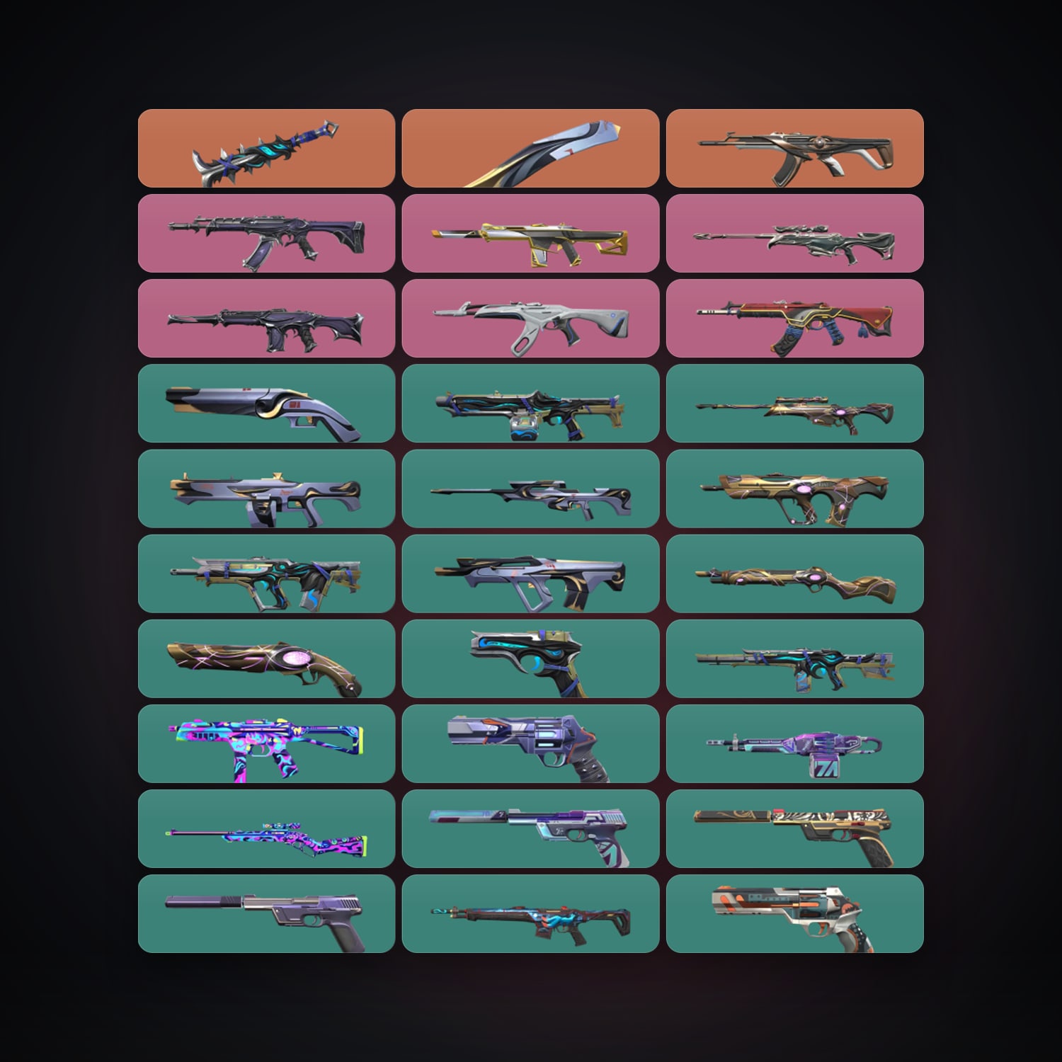 LA Bronze 1 locker — 2 knives, 51 skins, lvl 157 — HabibiAccounts