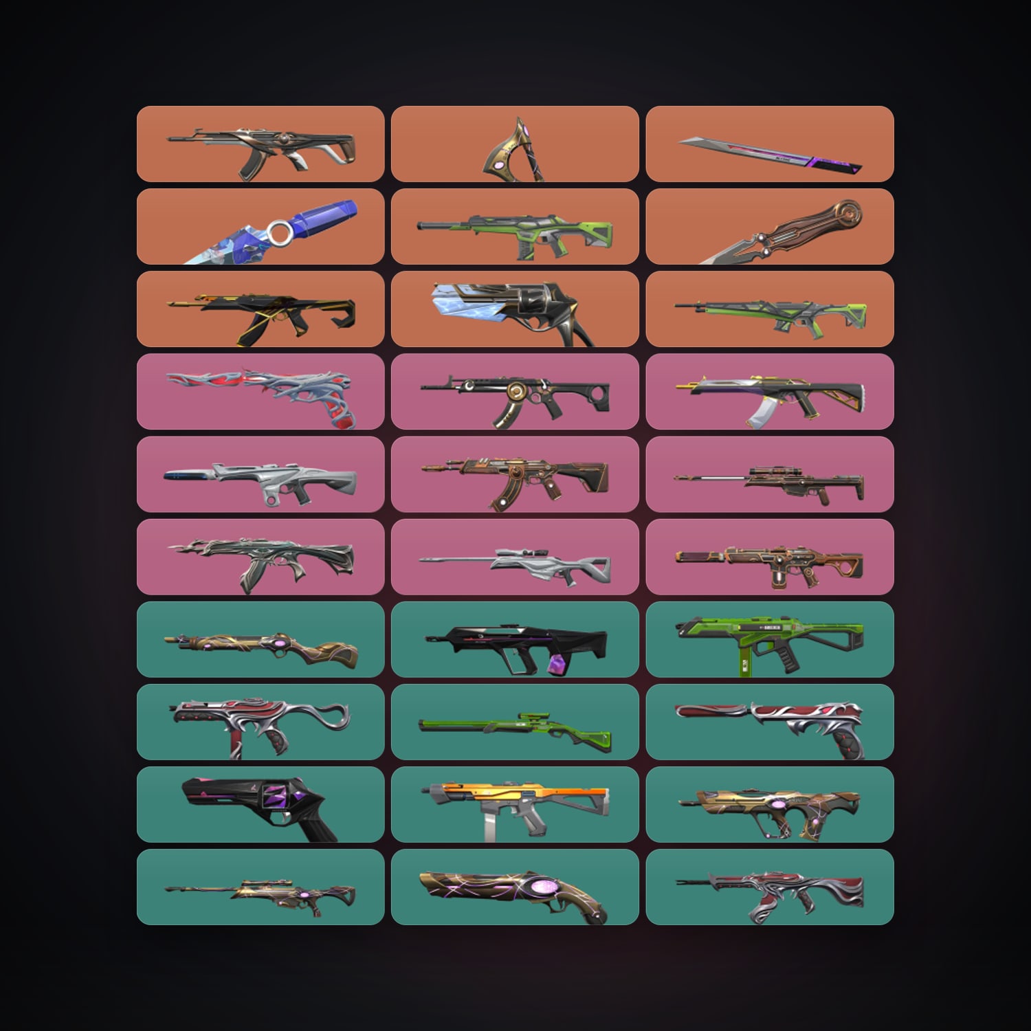 NA Bronze 1 locker — 4 knives, 76 skins, lvl 100 — HabibiAccounts