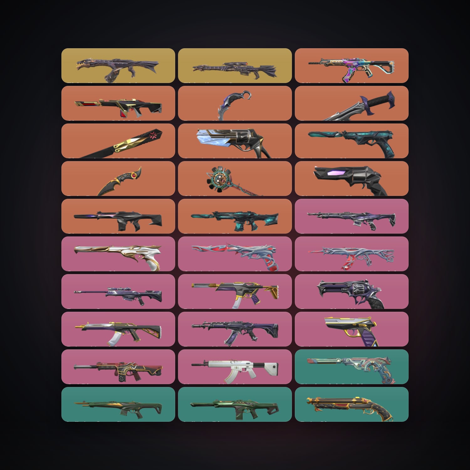 NA Diamond 1 locker — 5 knives, 93 skins, lvl 91 — HabibiAccounts