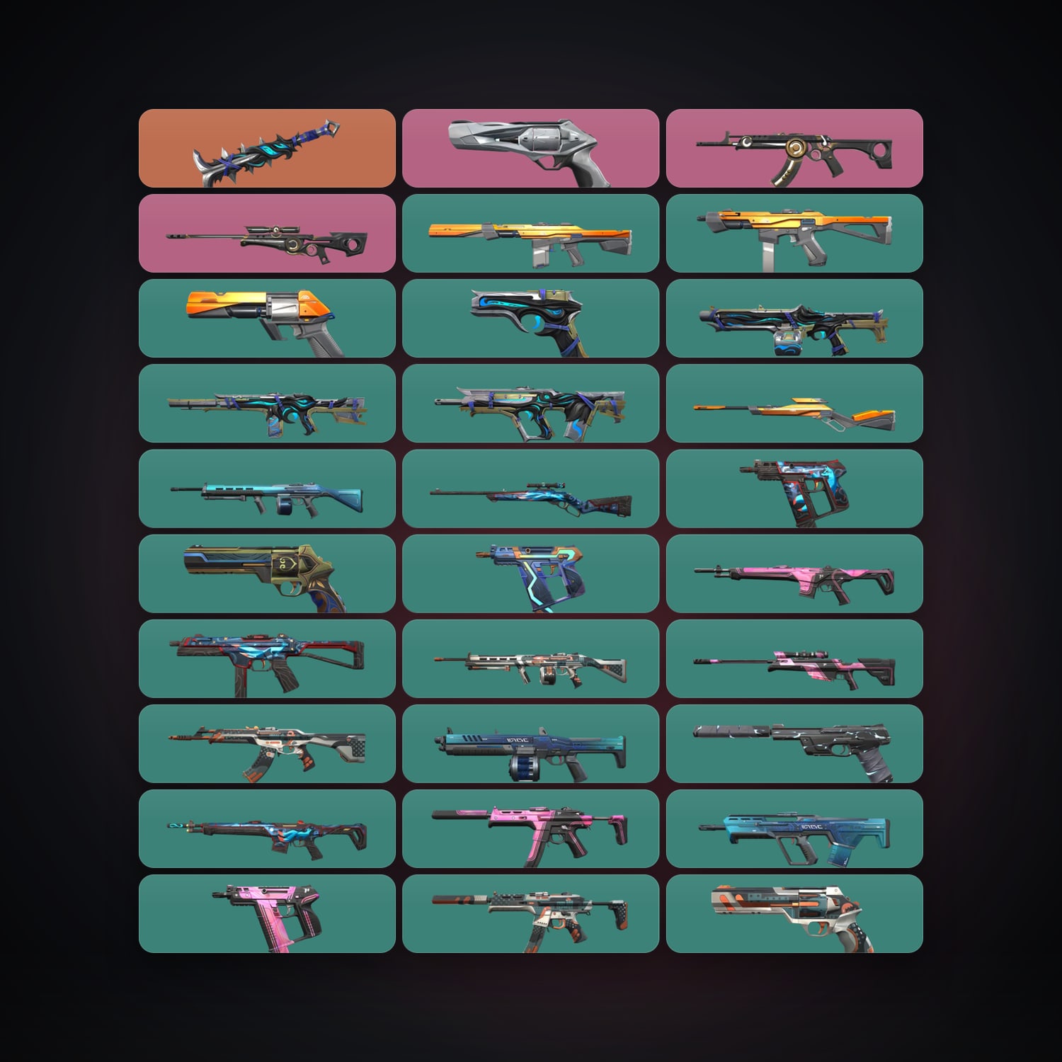 NA Bronze 1 locker — 1 knives, 30 skins, lvl 149 — HabibiAccounts