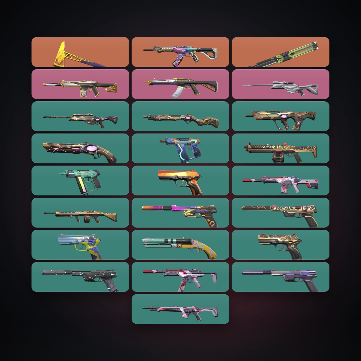 NA Silver 3 locker — 2 knives, 26 skins, lvl 199 — HabibiAccounts