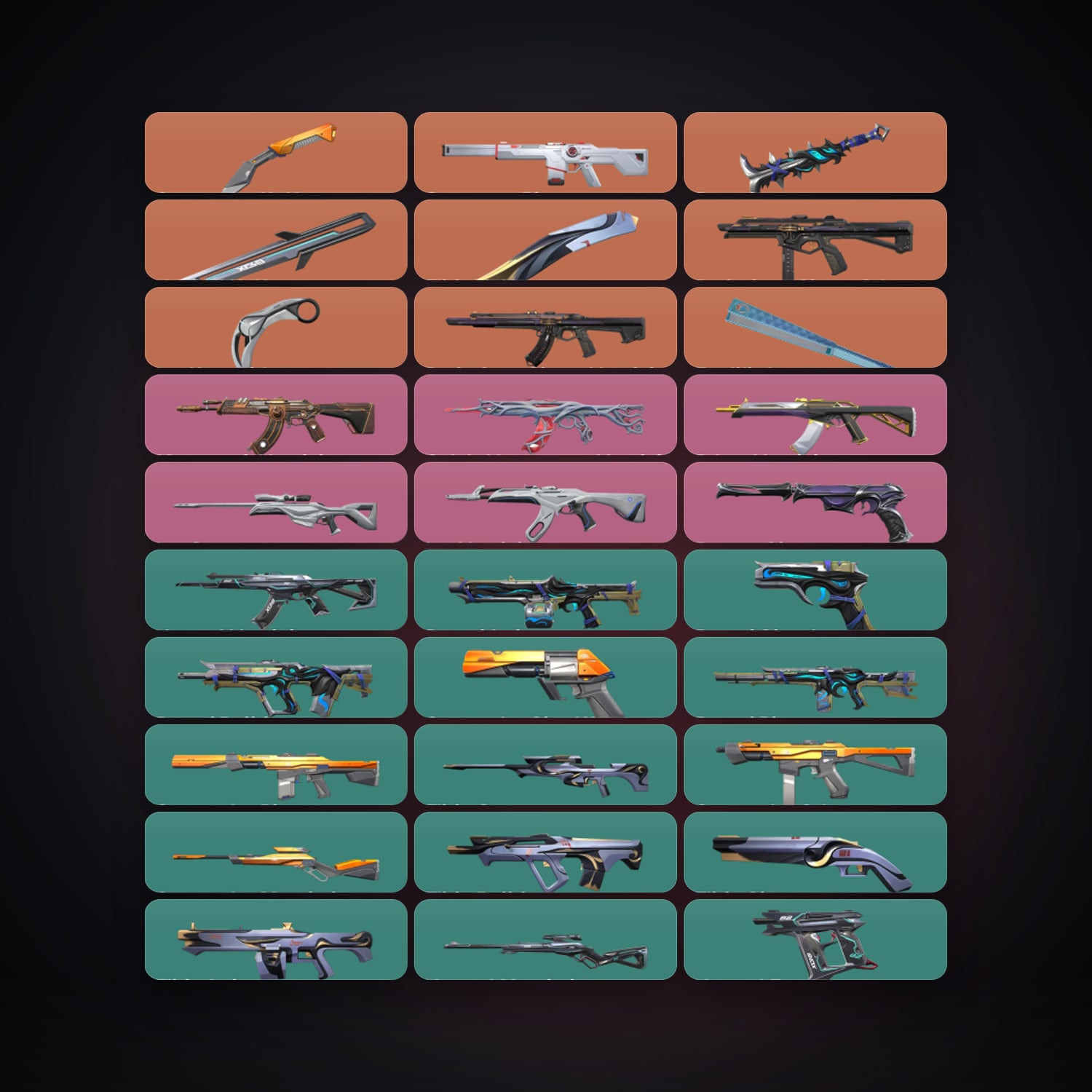 NA Bronze 2 locker — 6 knives, 64 skins, lvl 107 — HabibiAccounts