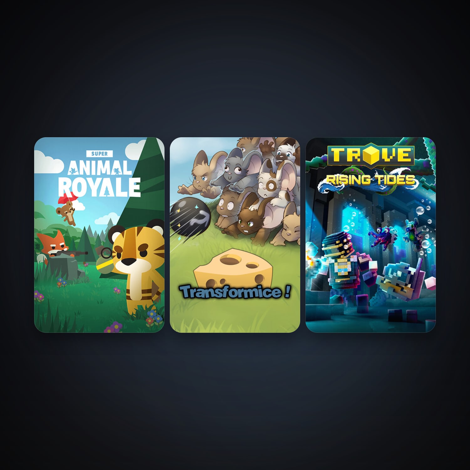 Trove + Transformice, 9 games, clean — HabibiAccounts