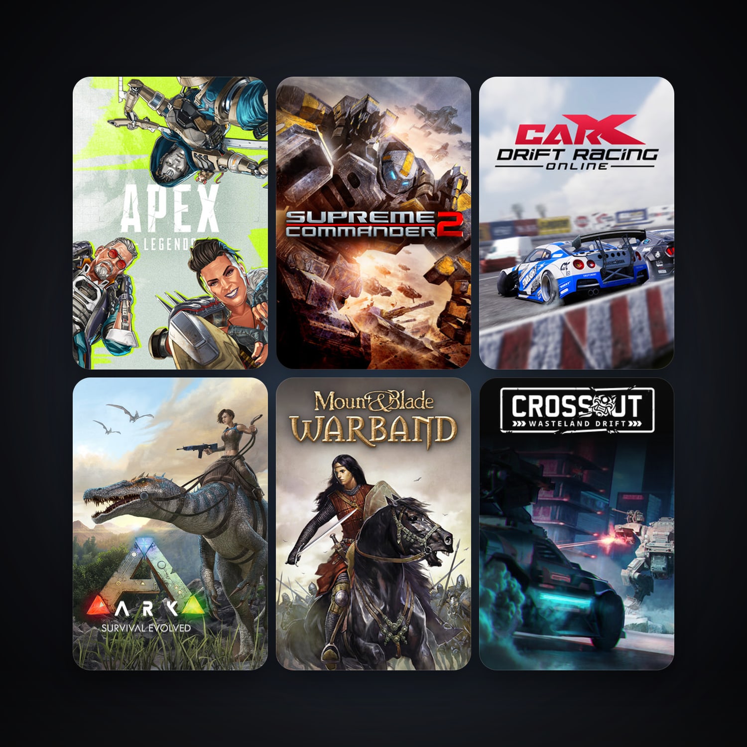 Supreme Commander 2 + Mount & Blade: Warband, 16 games, Steam 10, clean — HabibiAccounts