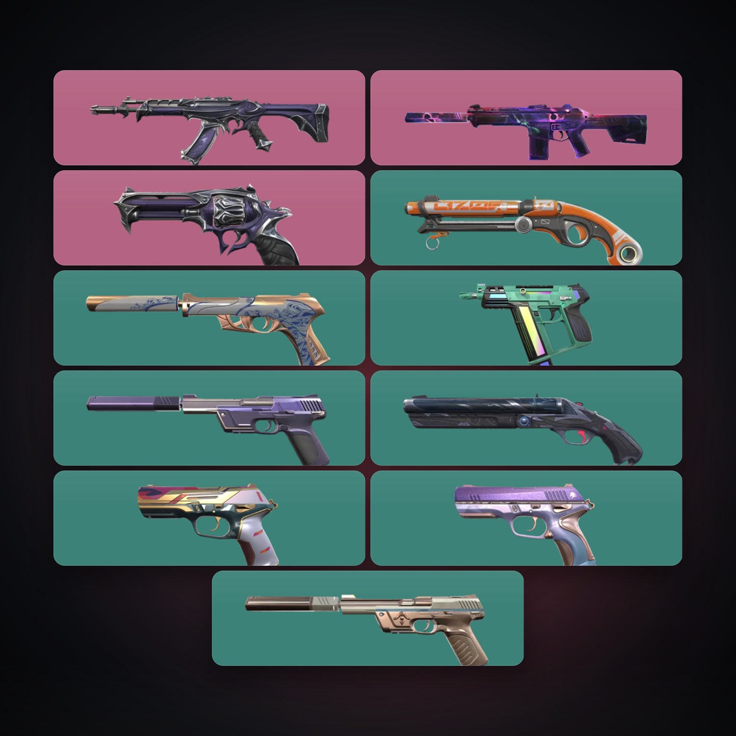 NA Gold 3 locker — 11 skins, lvl 139 — HabibiAccounts