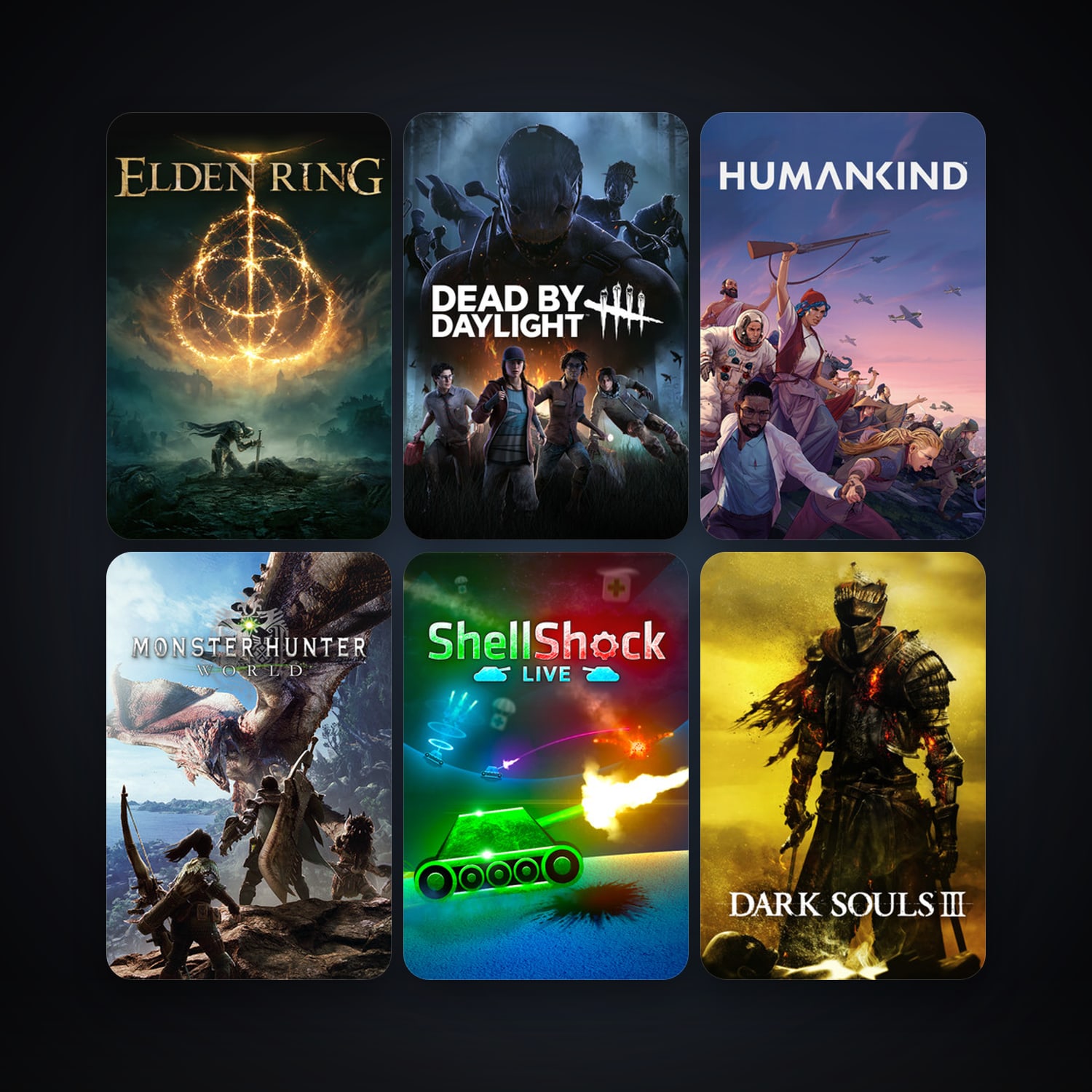 ShellShock Live + DARK SOULS III, 50 games, clean — HabibiAccounts