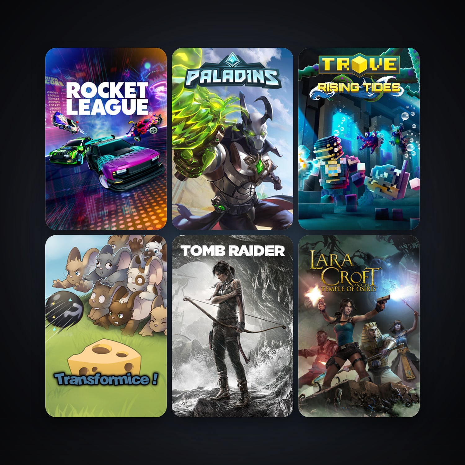 Free CS2 (No Prime) + Tomb Raider, 10 games, clean — HabibiAccounts