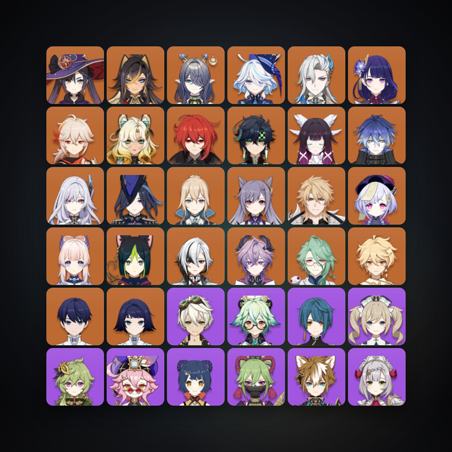 Genshin Impact | AR 58 | 70 Chars | 23× 5★ — Genshin / miHoYo Account — HabibiAccounts