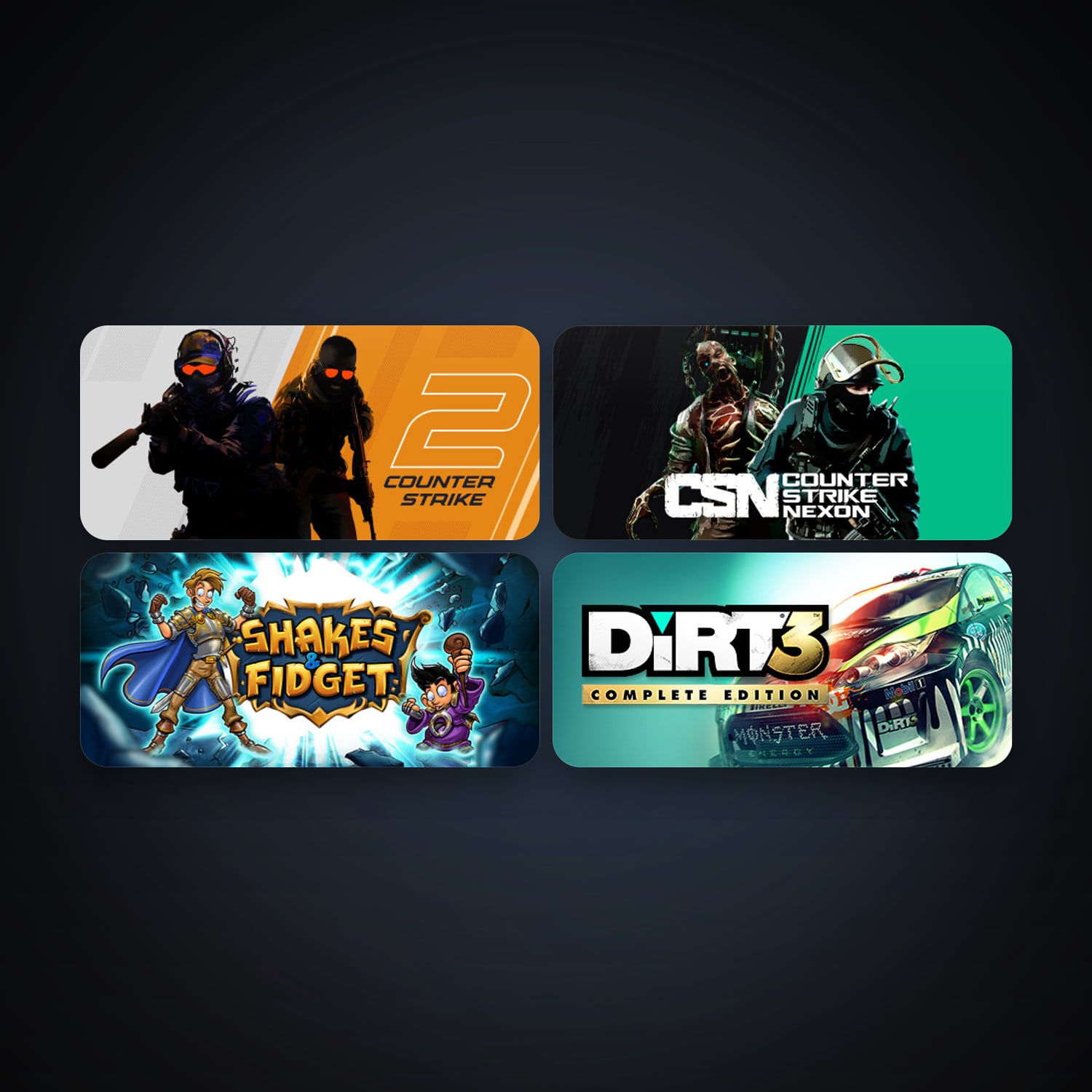 CS2 Prime + Counter-Strike Nexon: Studio, 6 games, clean — HabibiAccounts
